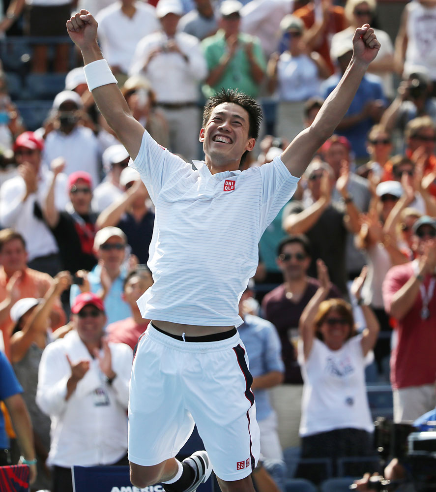 Kei Nishikori Is First Asian Male Player to Reach Grand Slam Final