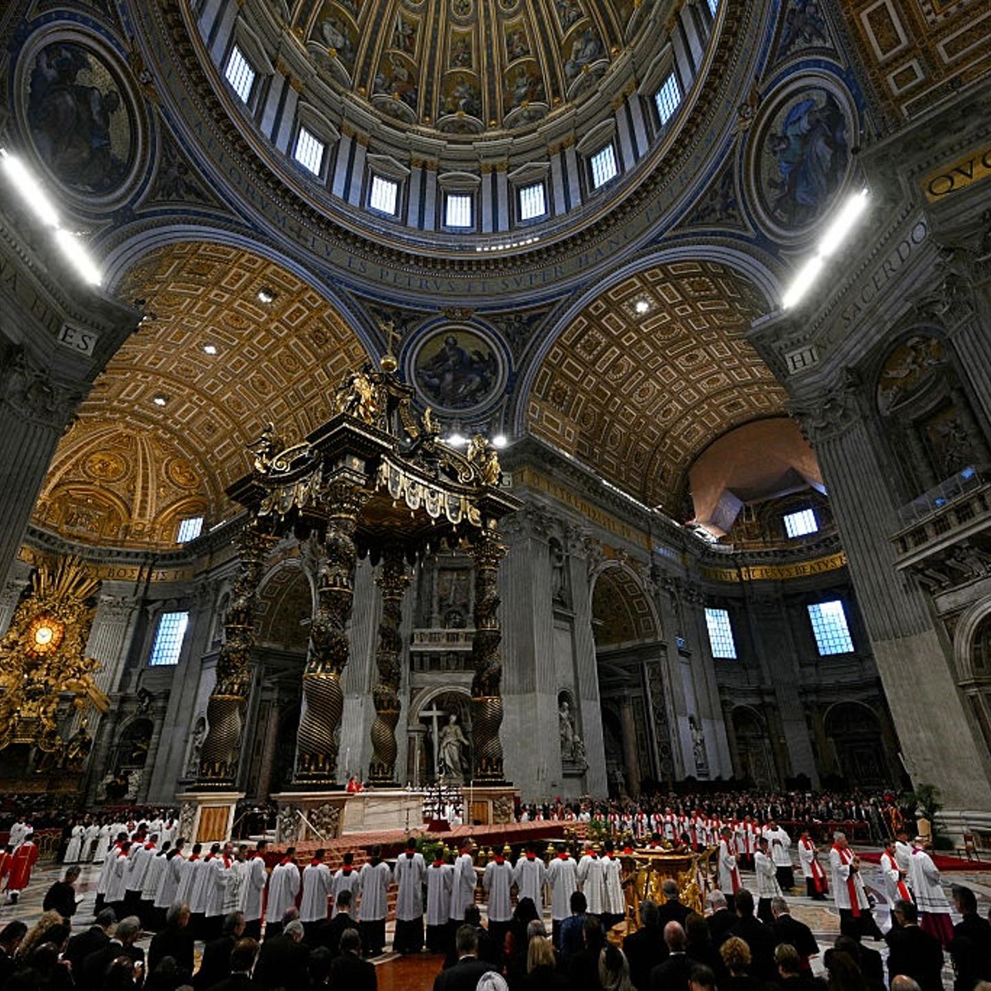 VATICAN-RELIGION-MASS-GOOD-FRIDAY-US-VANCE