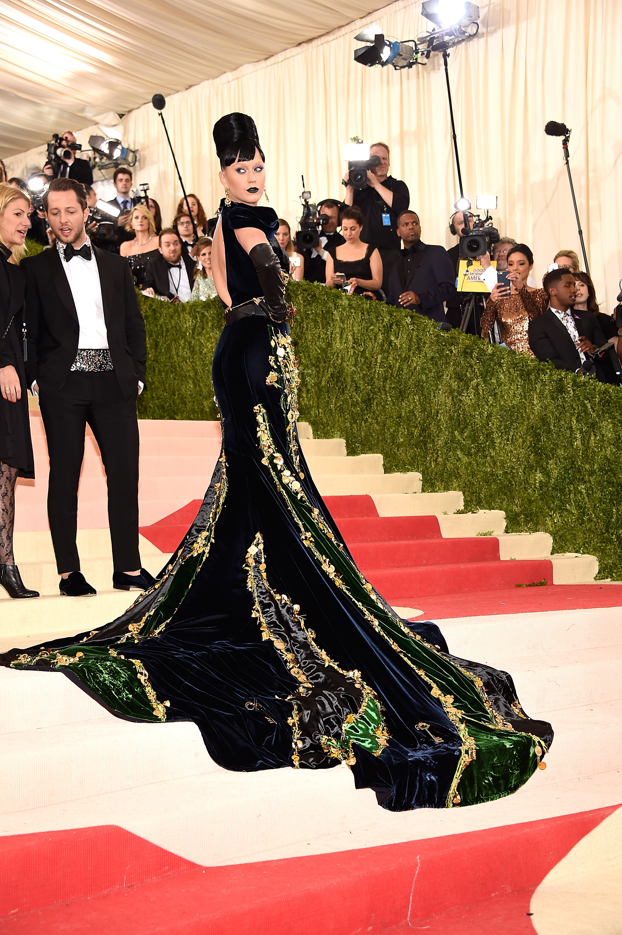 Met Gala 2016: Lady Gaga Rocks a Leotard and Platform Heels