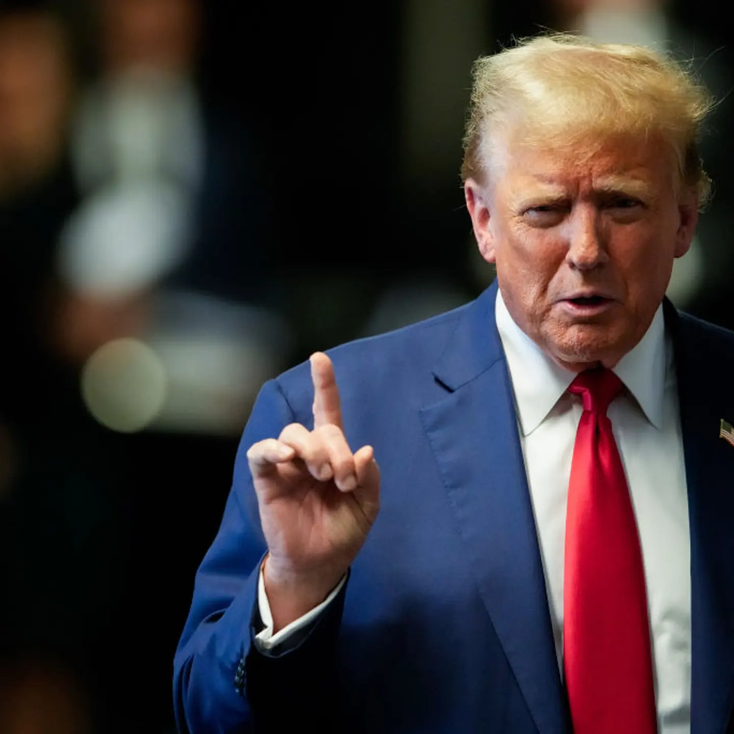 Former President Donald Trump's Hush Money Trial Continues In New York