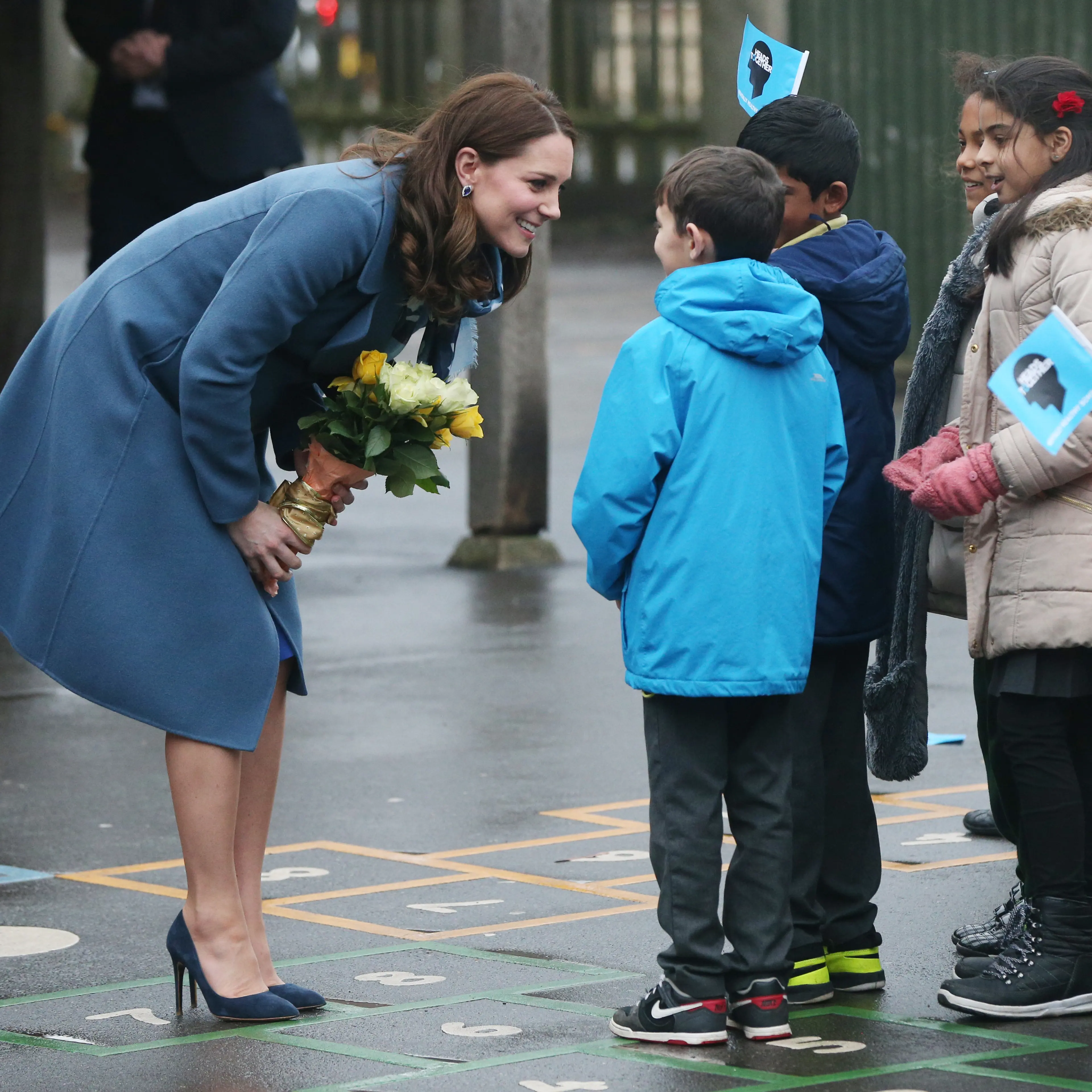 The Duchess Of Cambridge Launches Mental Health Programme For Schools