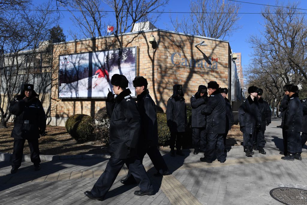 CHINA-CANADA-DIPLOMACY-SECURITY