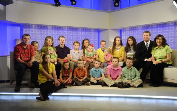 The Duggar family appear on NBC News' "Today" show on June 7, 2011.