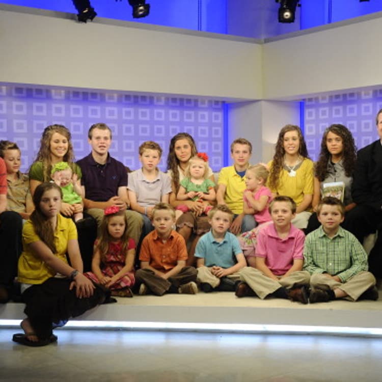 The Duggar family appear on NBC News' "Today" show on June 7, 2011.