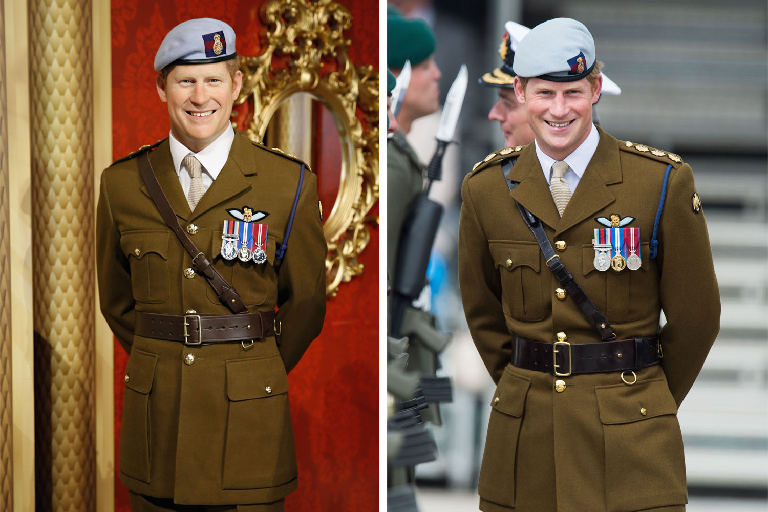 Prince Harry wax figure