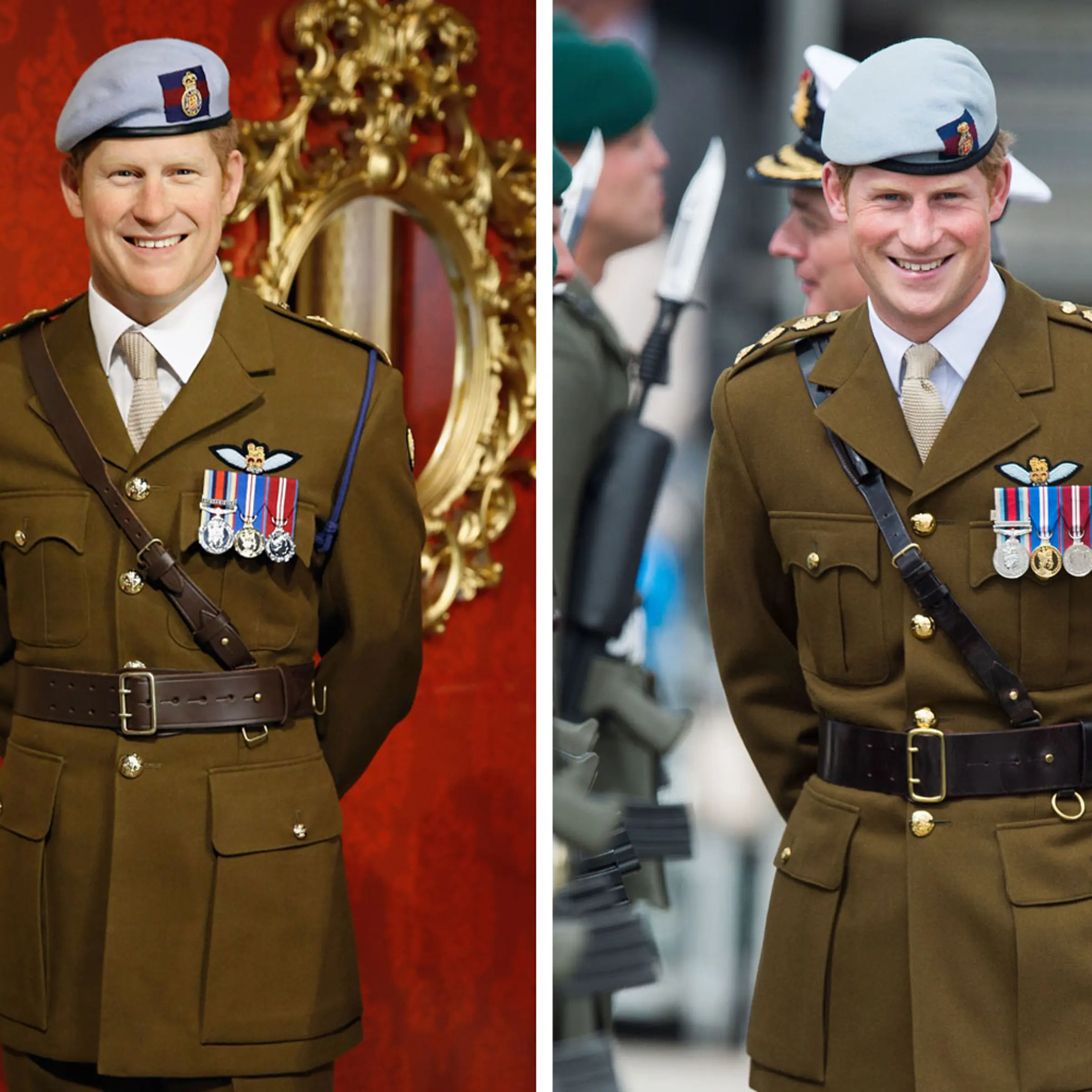 Prince Harry wax figure