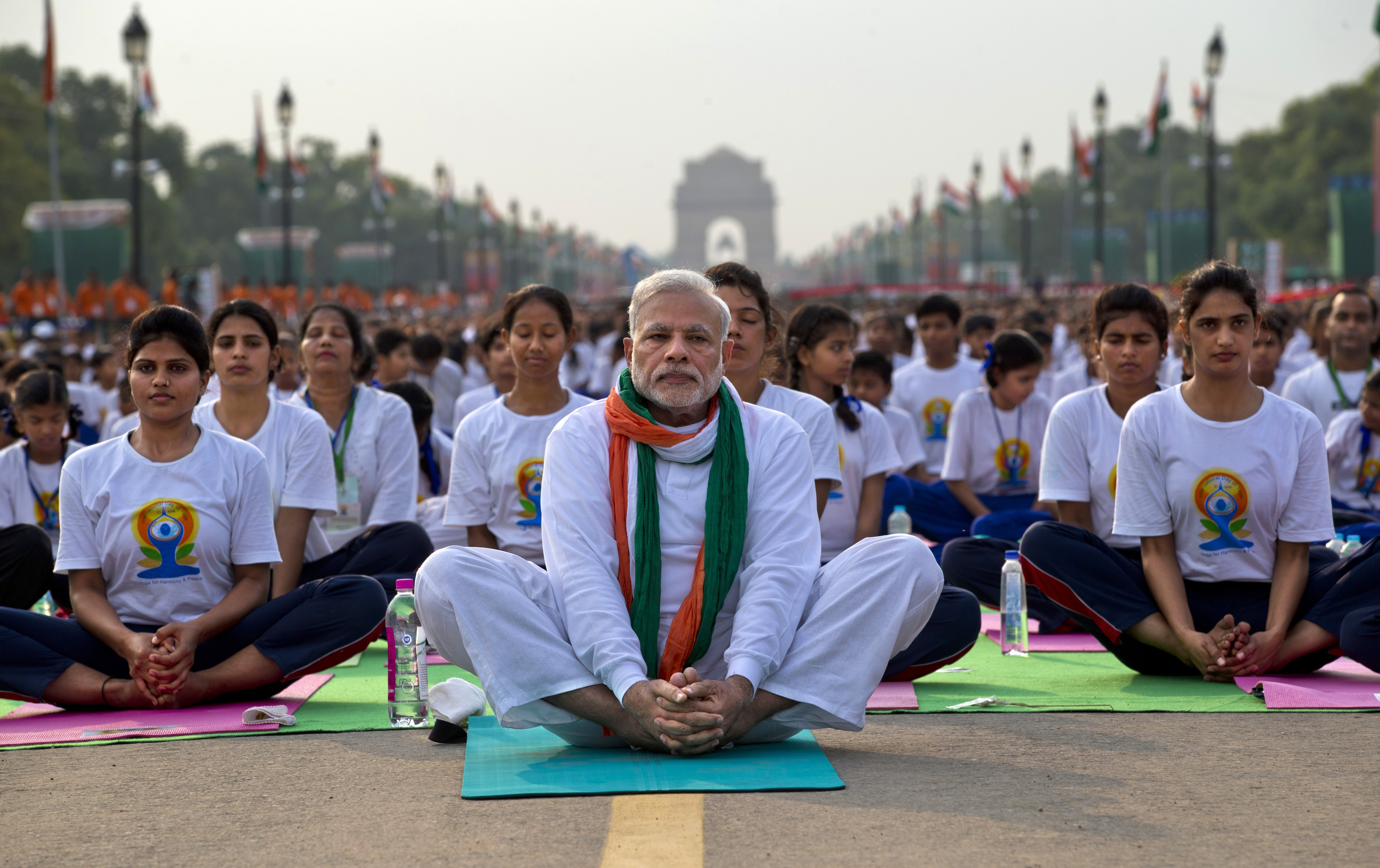 India Yoga Day Narendra Modi