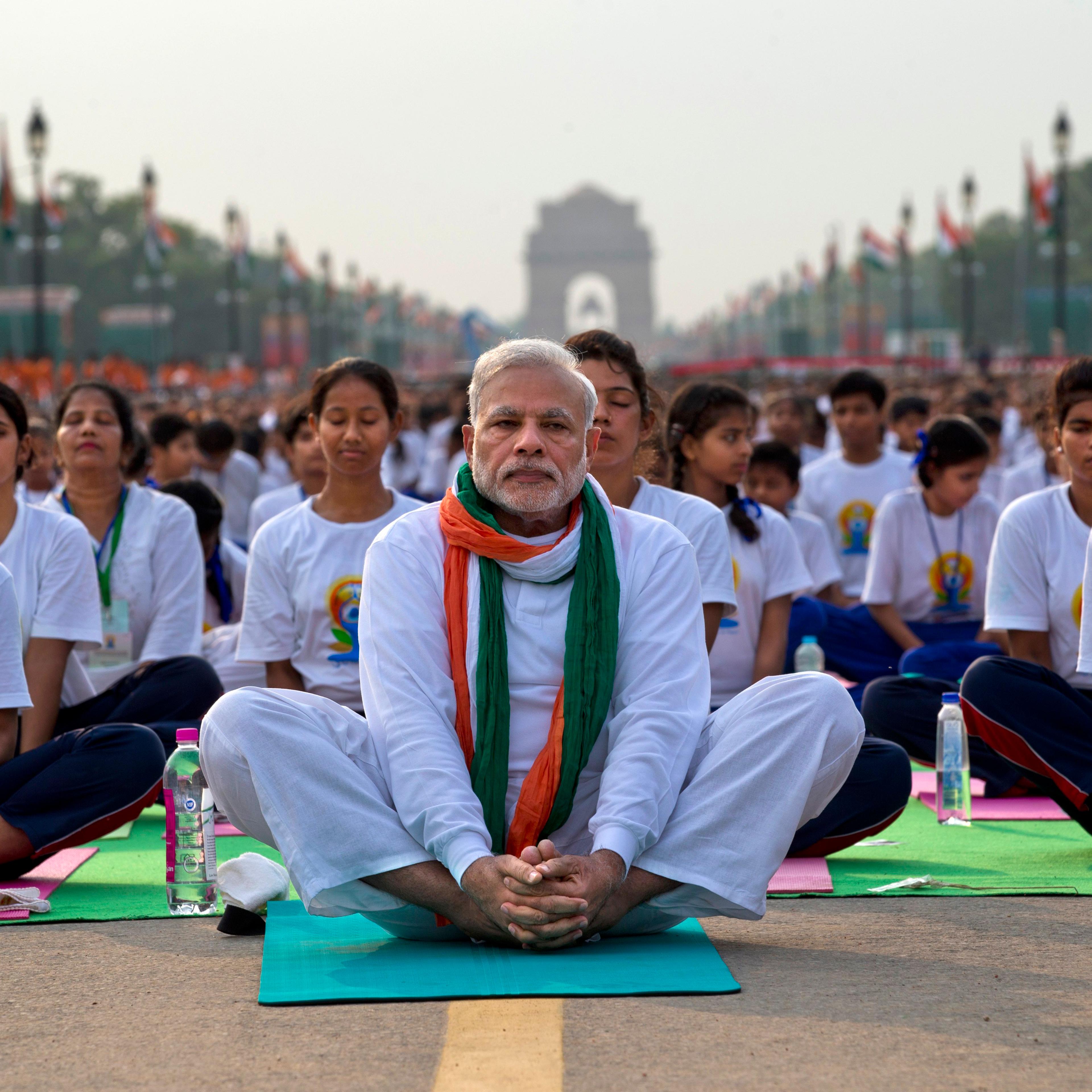 India Yoga Day Narendra Modi