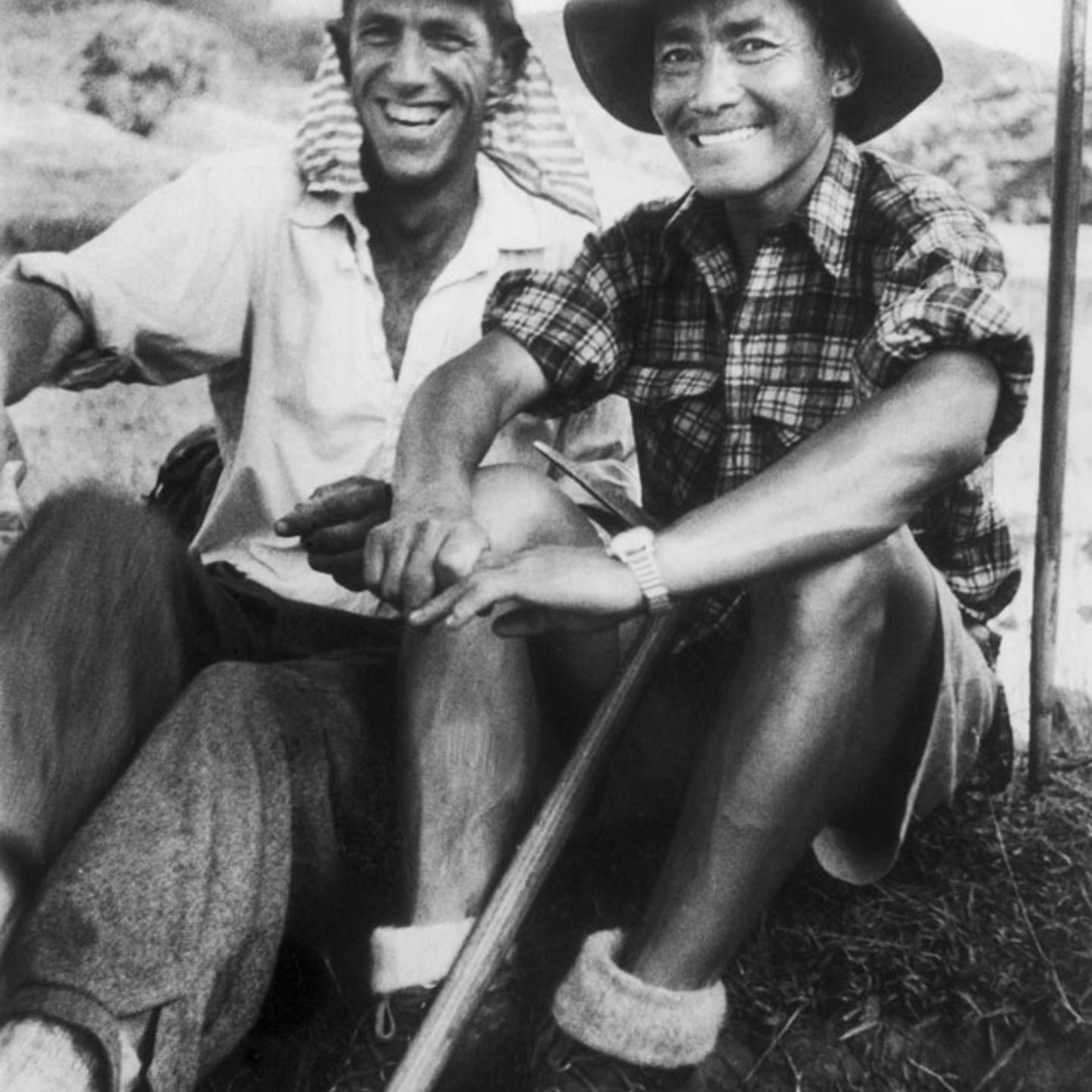 Edmund Hillary and Tenzing Norgay 1953