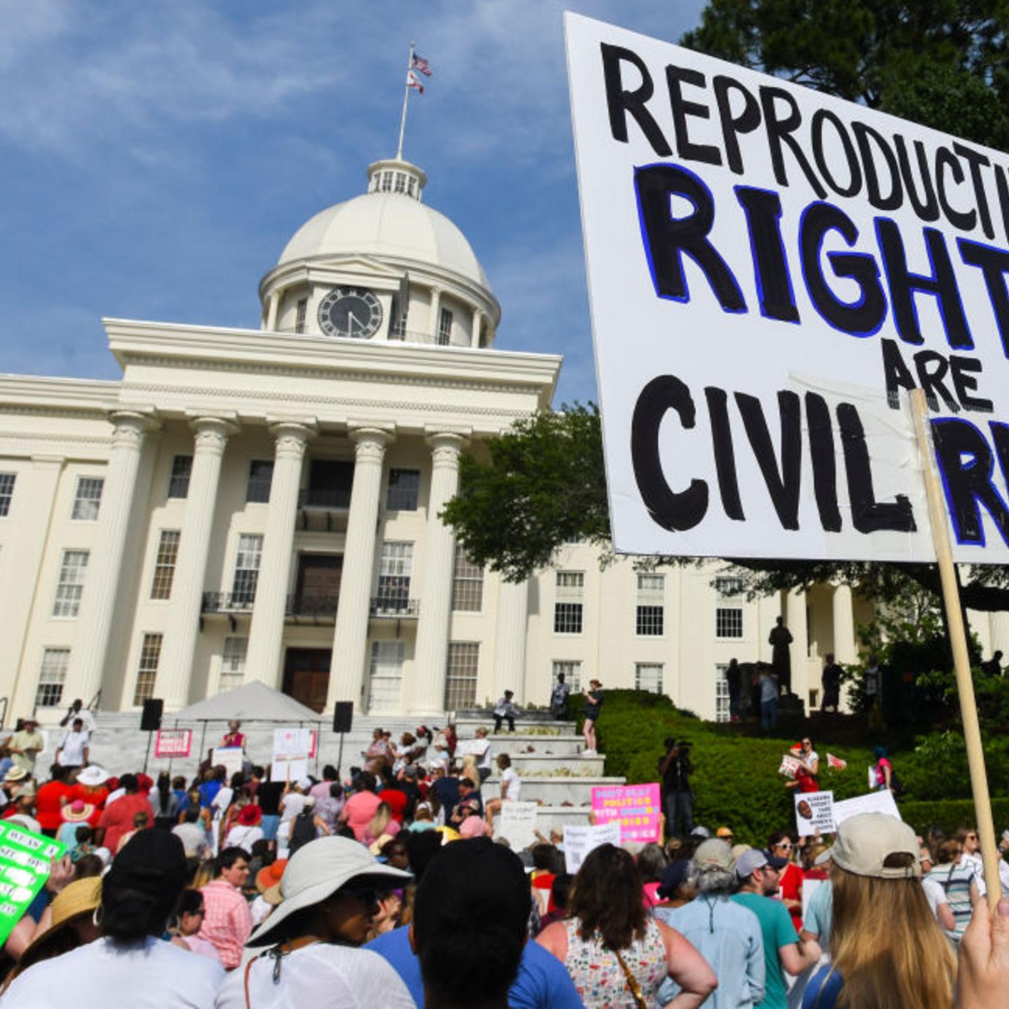 March For Reproductive Freedom Held In Response To New Alabama Abortion Law