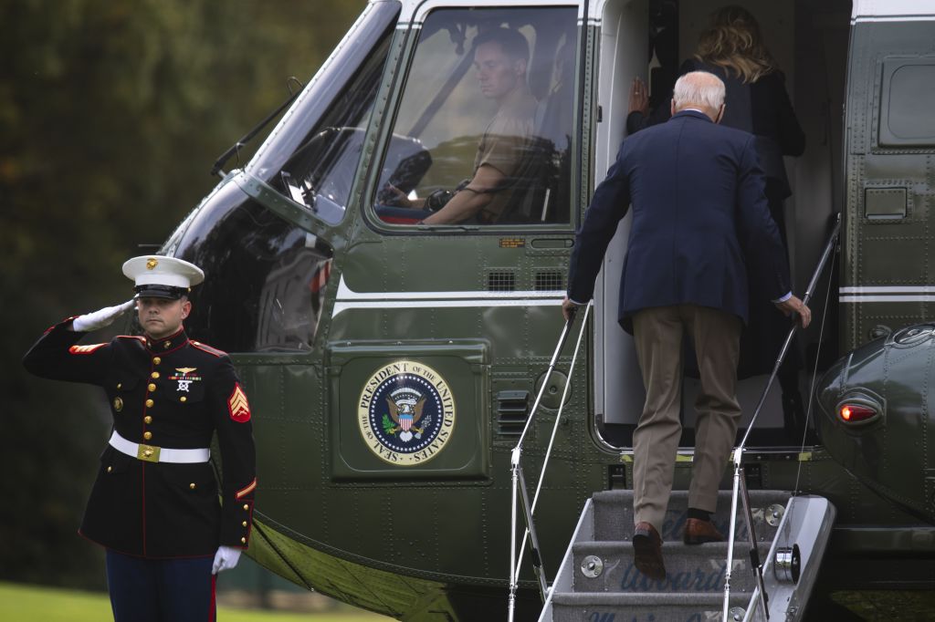 President Biden Departs White House For Europe