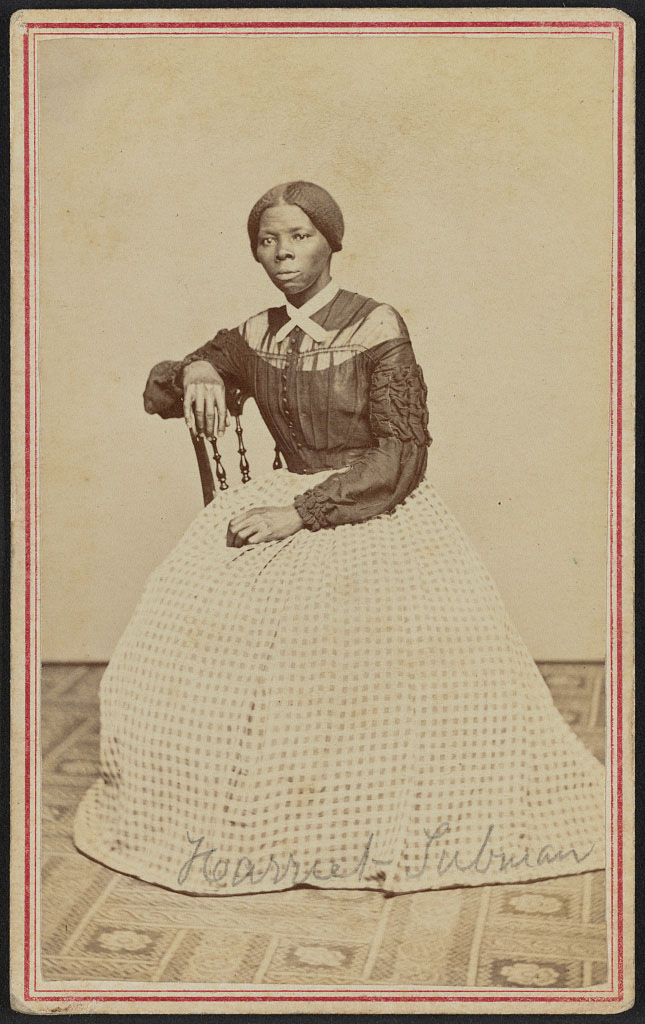 A previously unknown portrait of Harriet Tubman, "conductor" of the Underground Railroad.