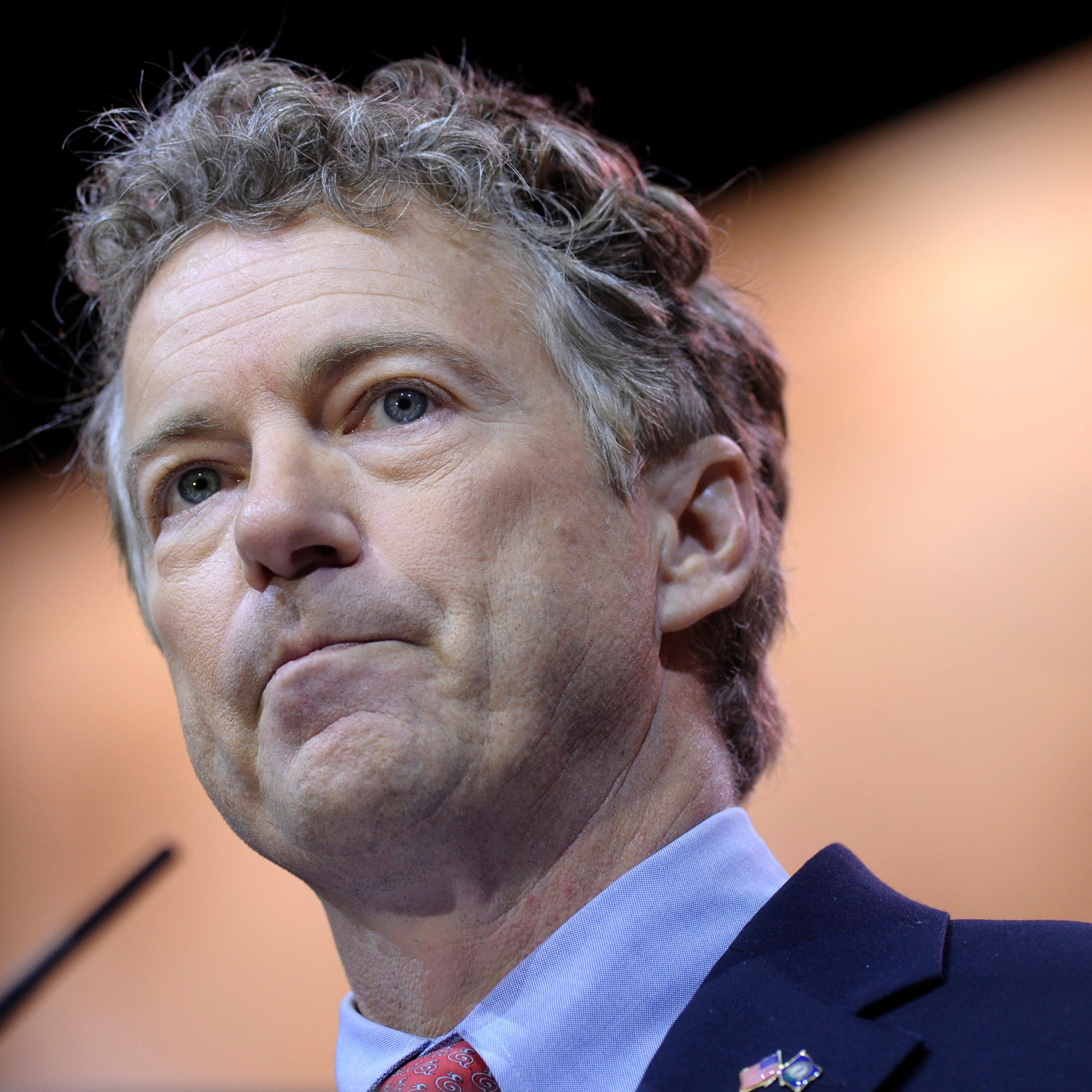 Senator Rand Paul speaks at the Conservative Political Action Committee annual conference in National Harbor, Md., on March 7, 2014.