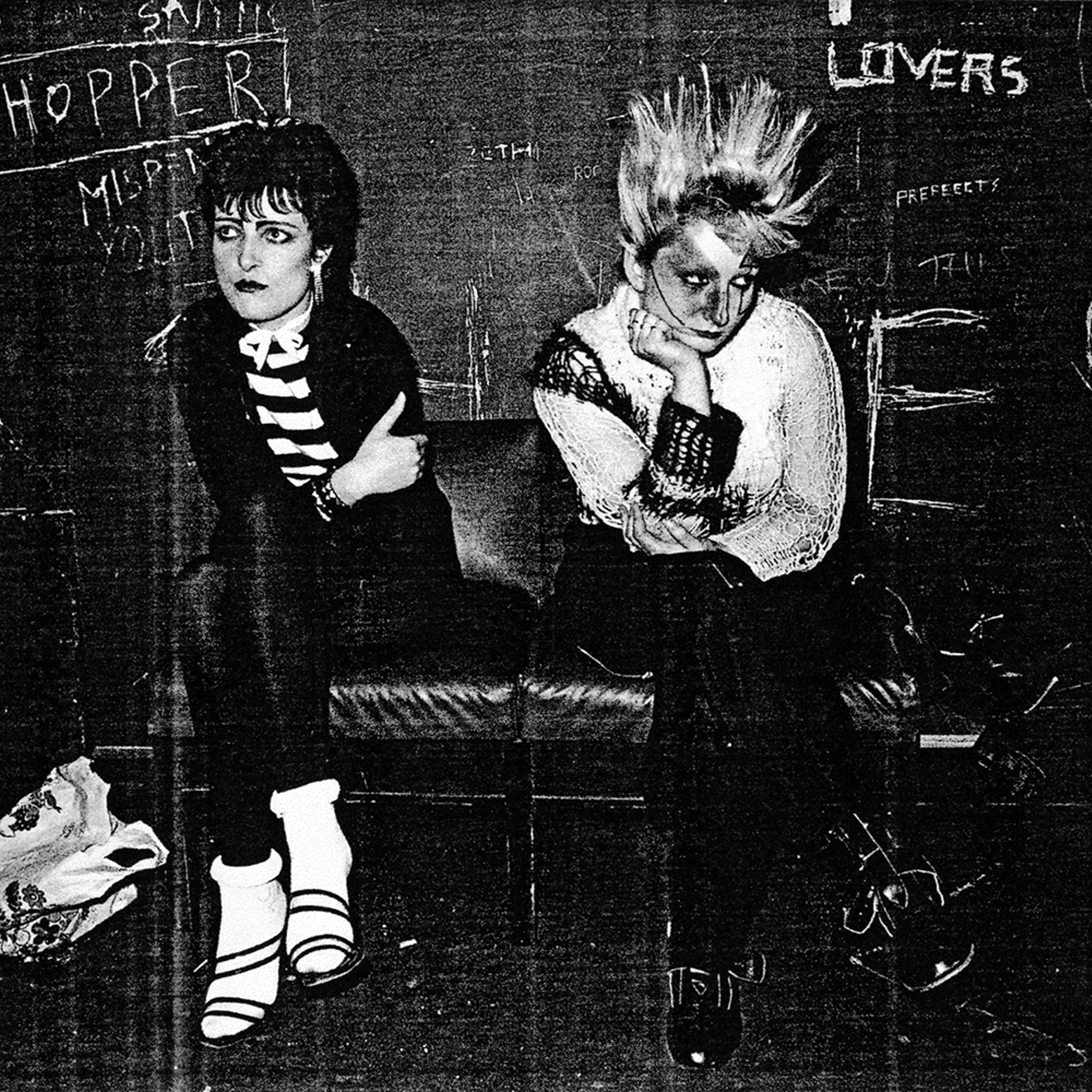 Siouxsie and Jordan at Eric's Club, Liverpool, 1978.