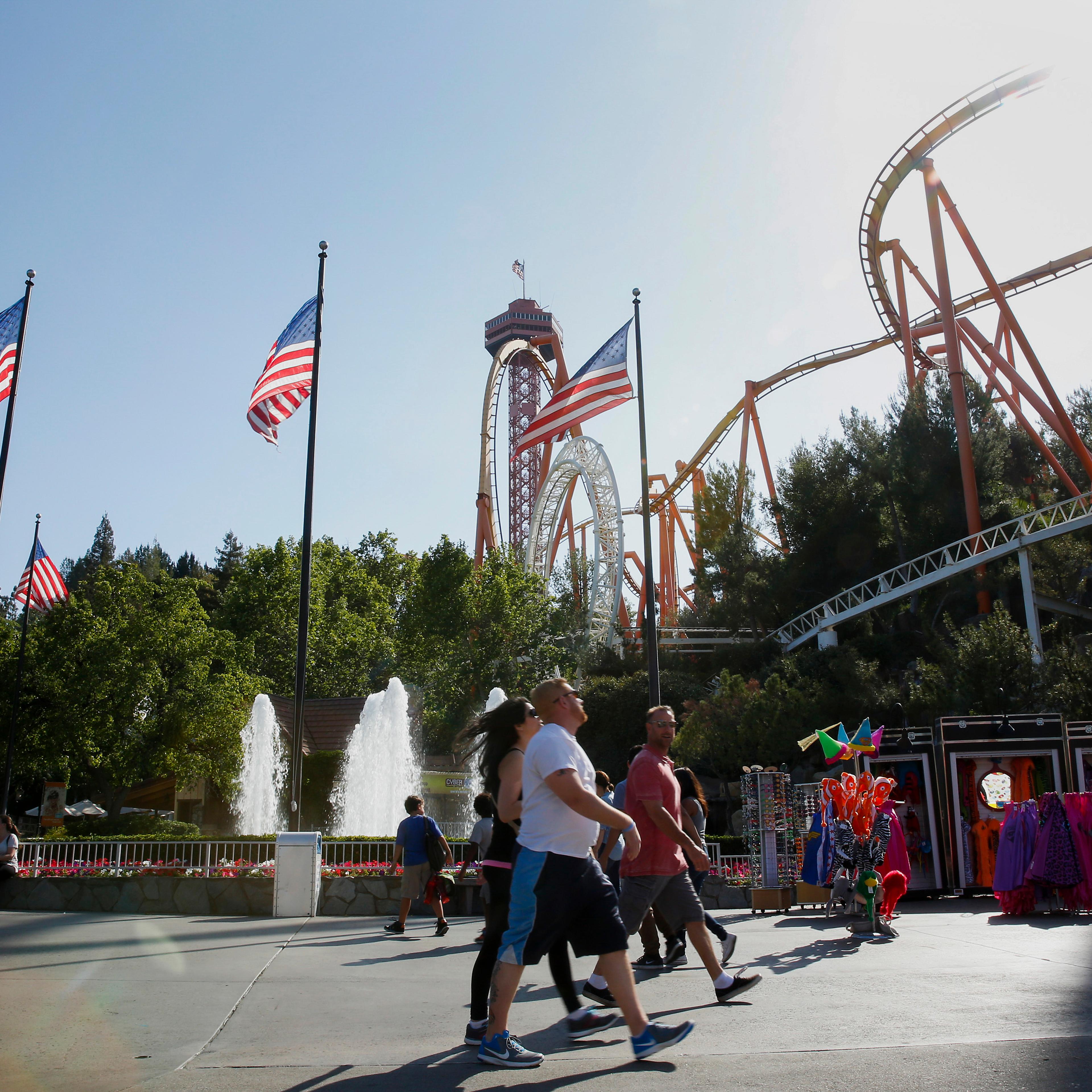 Inside Six Flags Magic Mountain Amusement Park Ahead Of Earnings Figures