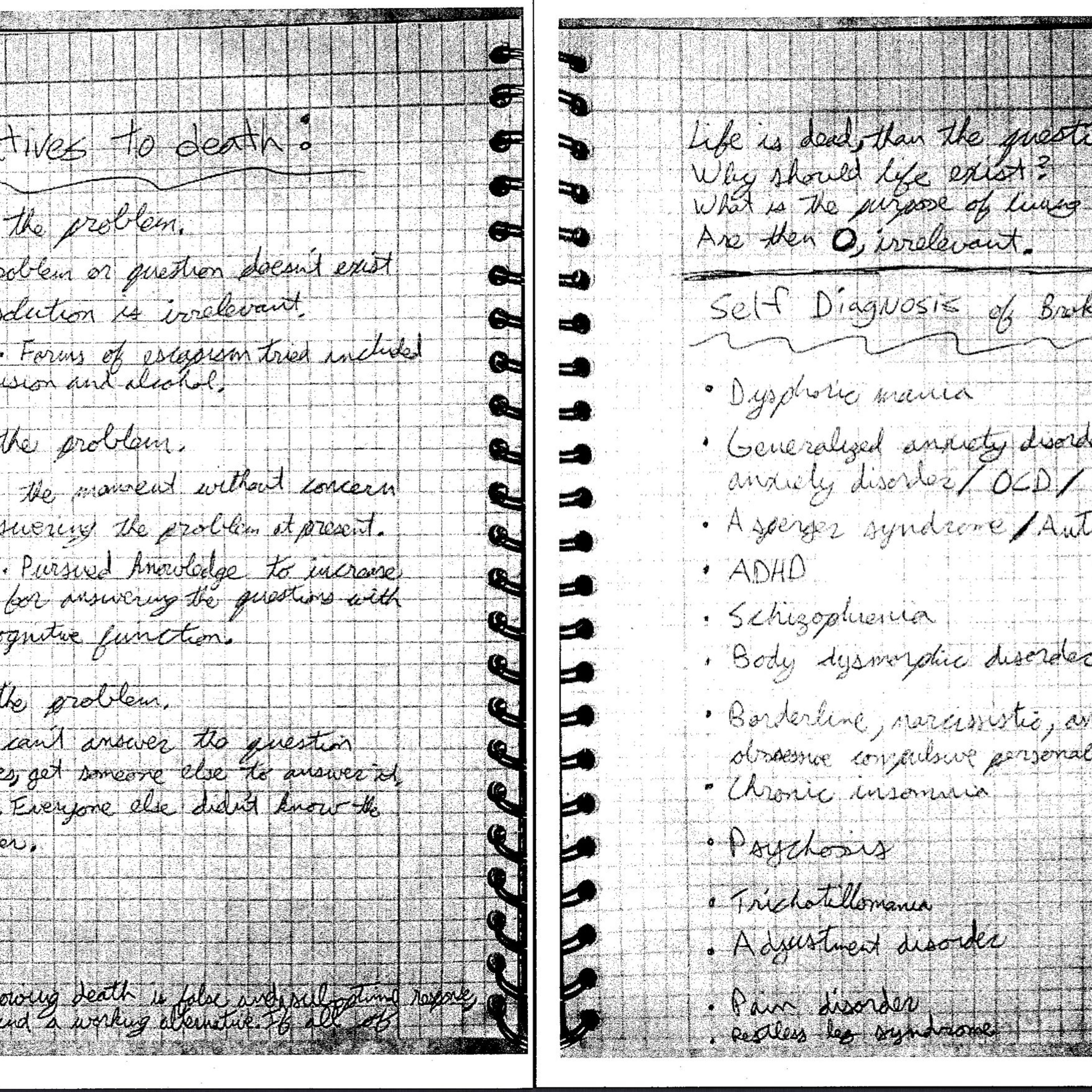 Holmes Shooting Notebook