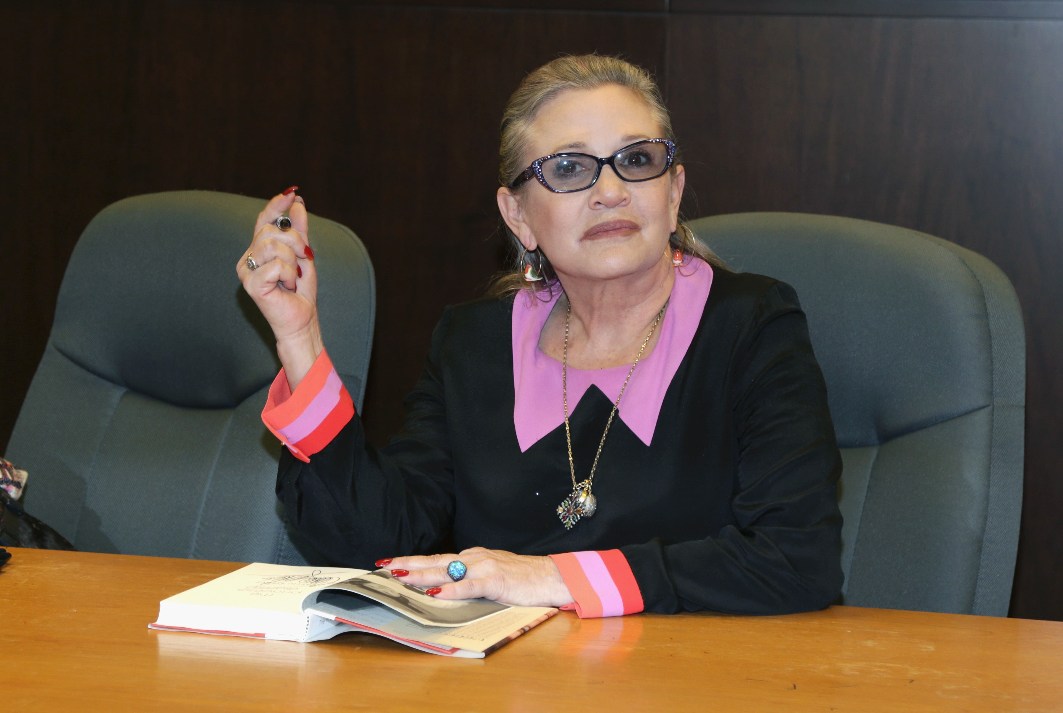 Carrie Fisher Book Signing For "The Princess Diarist"
