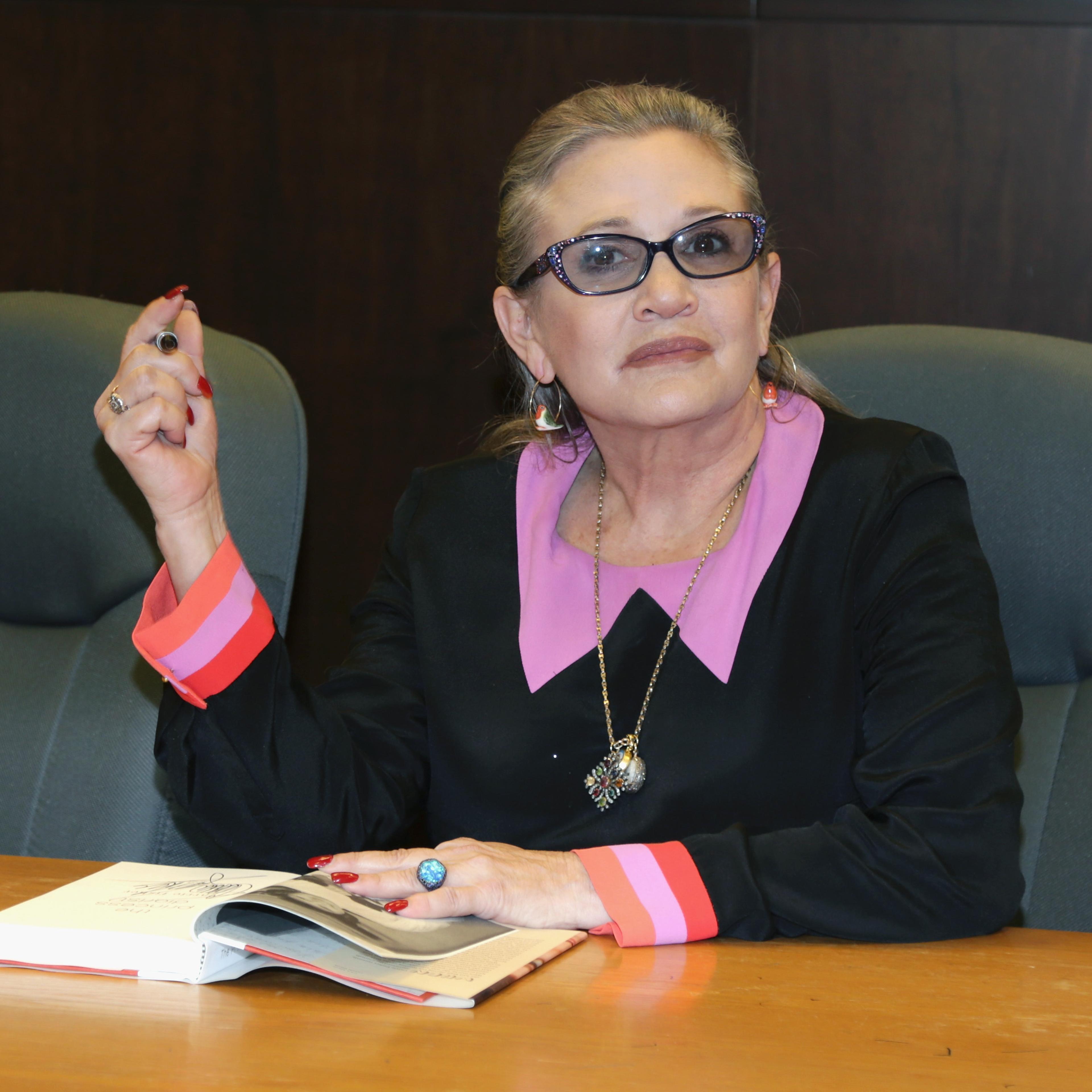 Carrie Fisher Book Signing For "The Princess Diarist"