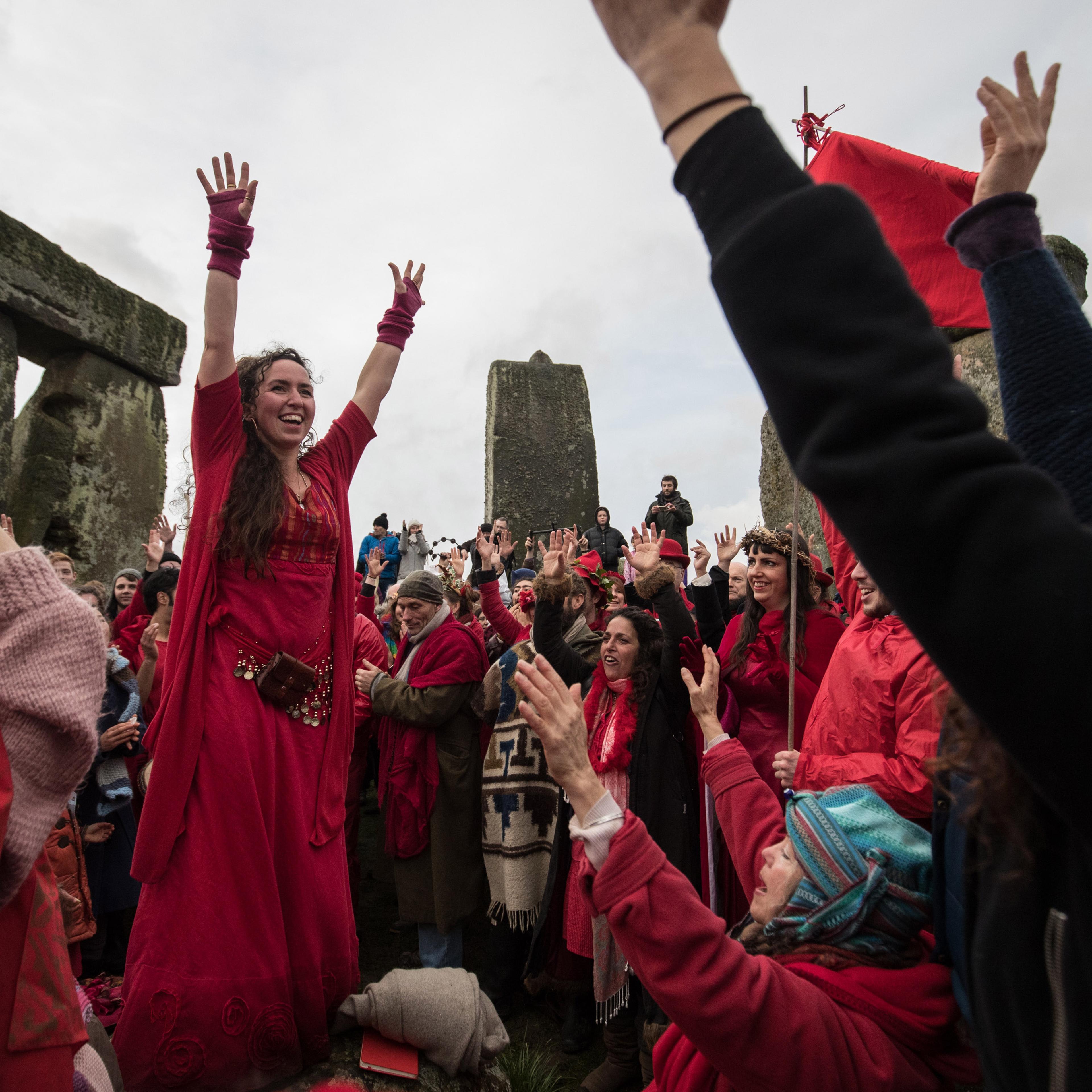 Winter Solstice Is Celebrated At Stonehenge