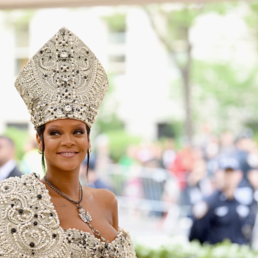 Rihanna attends the 2018 Met Gala