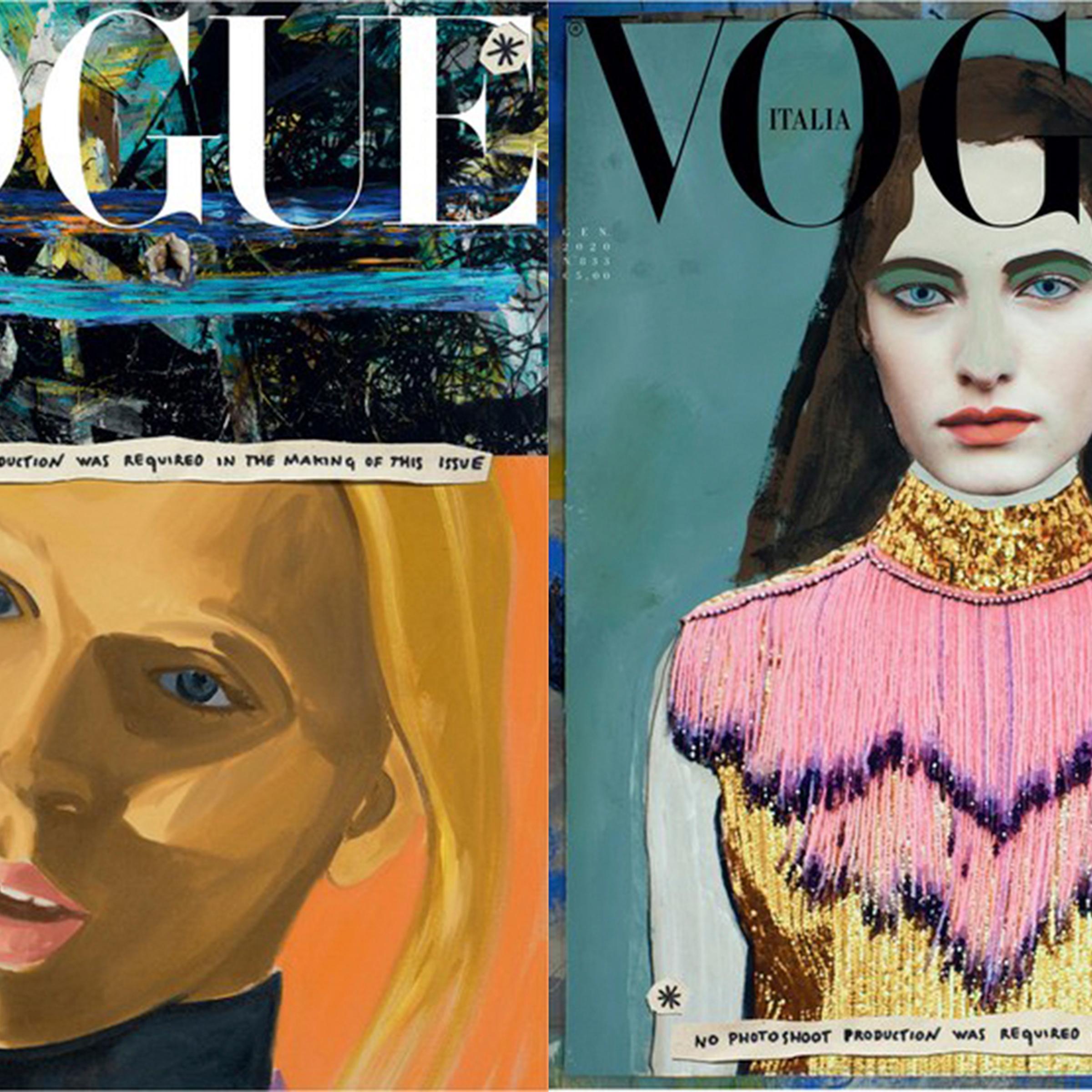 Vogue italia llustrations