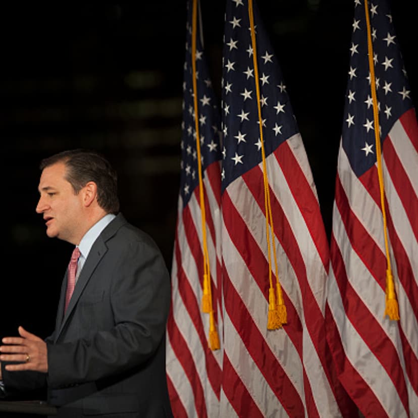 Republican Presidential candidate Senator Ted Cruz (R-TX) speaks at his Pennsylvania kick off event at the National Constitution Center on April 19, 2016 in Philadelphia, Pennsylvania.