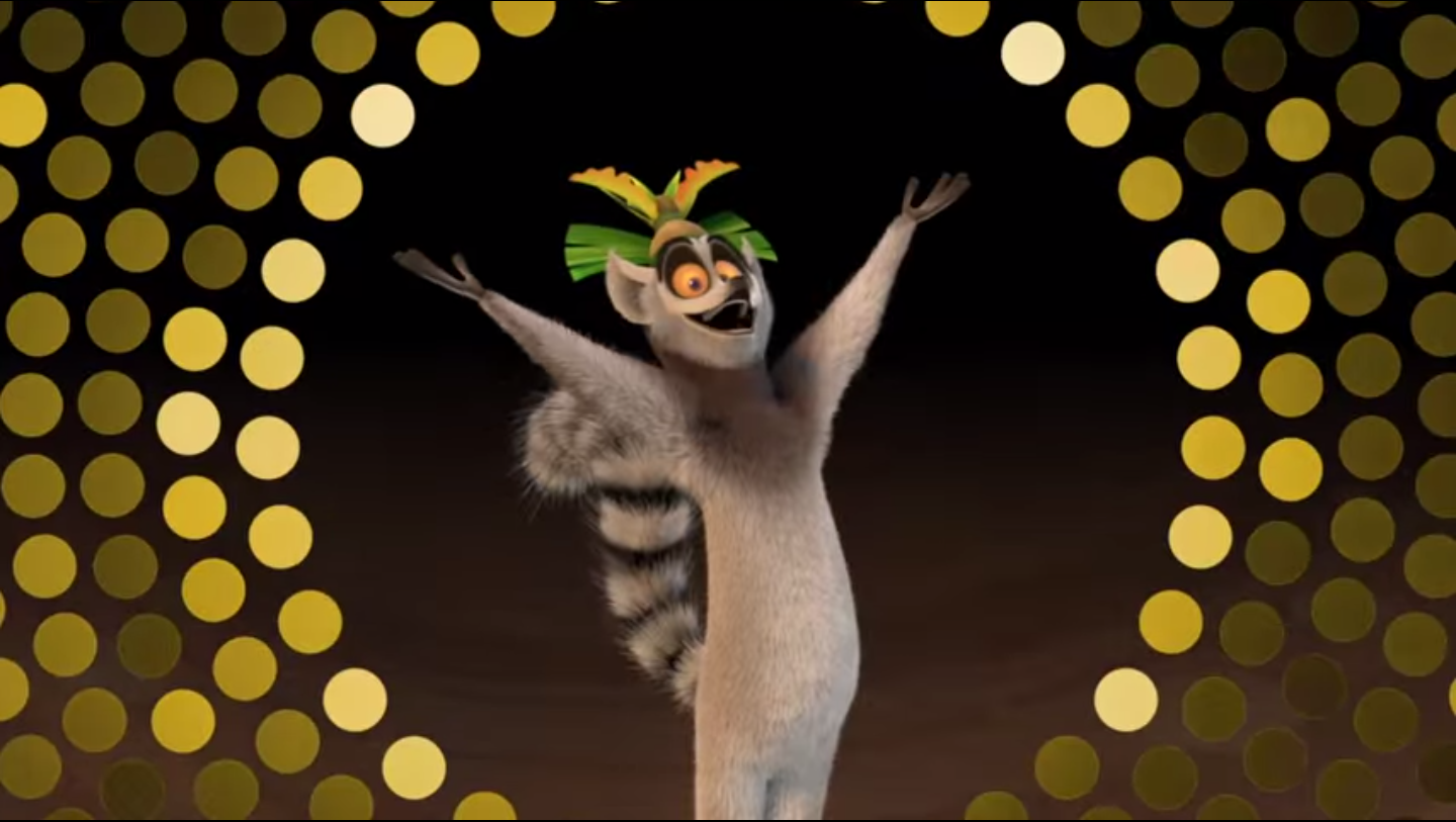 King Julien's New Years Celebration