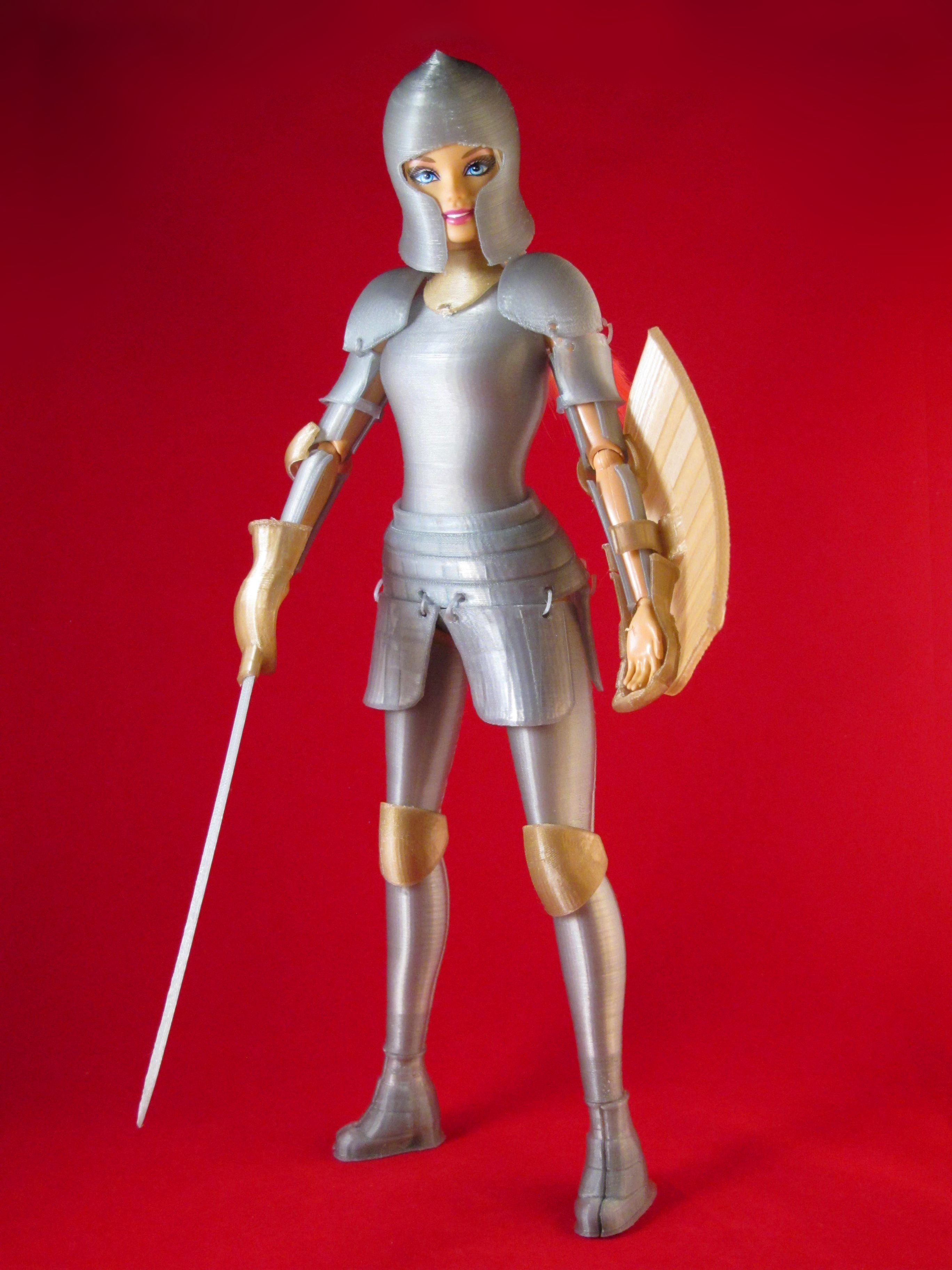 Barbie Suits Up: Medieval Style
