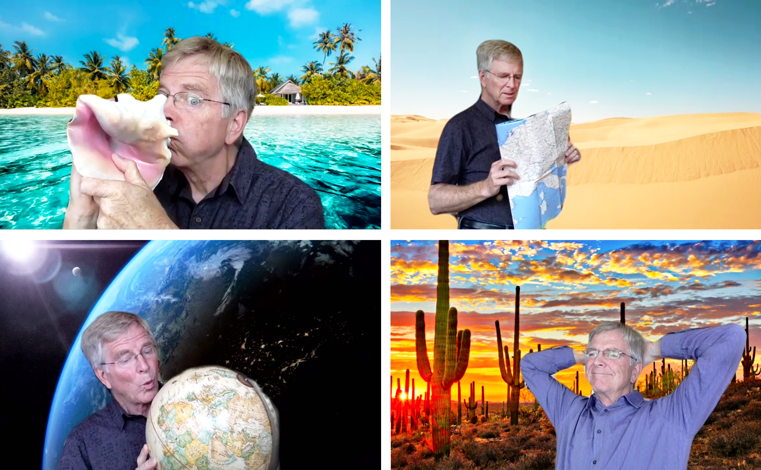 Rick Steves' Zoom through the back door