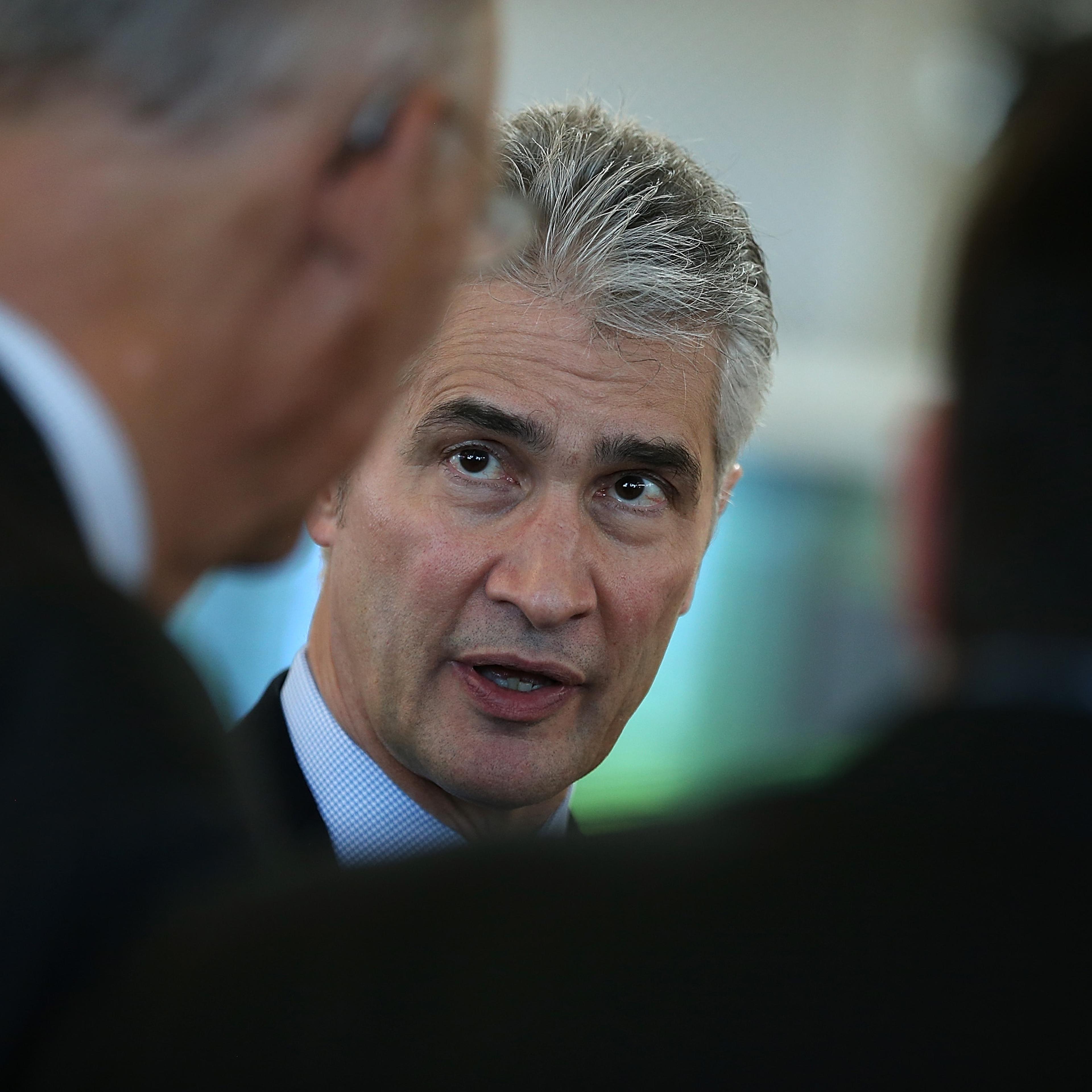 United CEO Jeff Smisek Inaugurates New Terminal At SFO