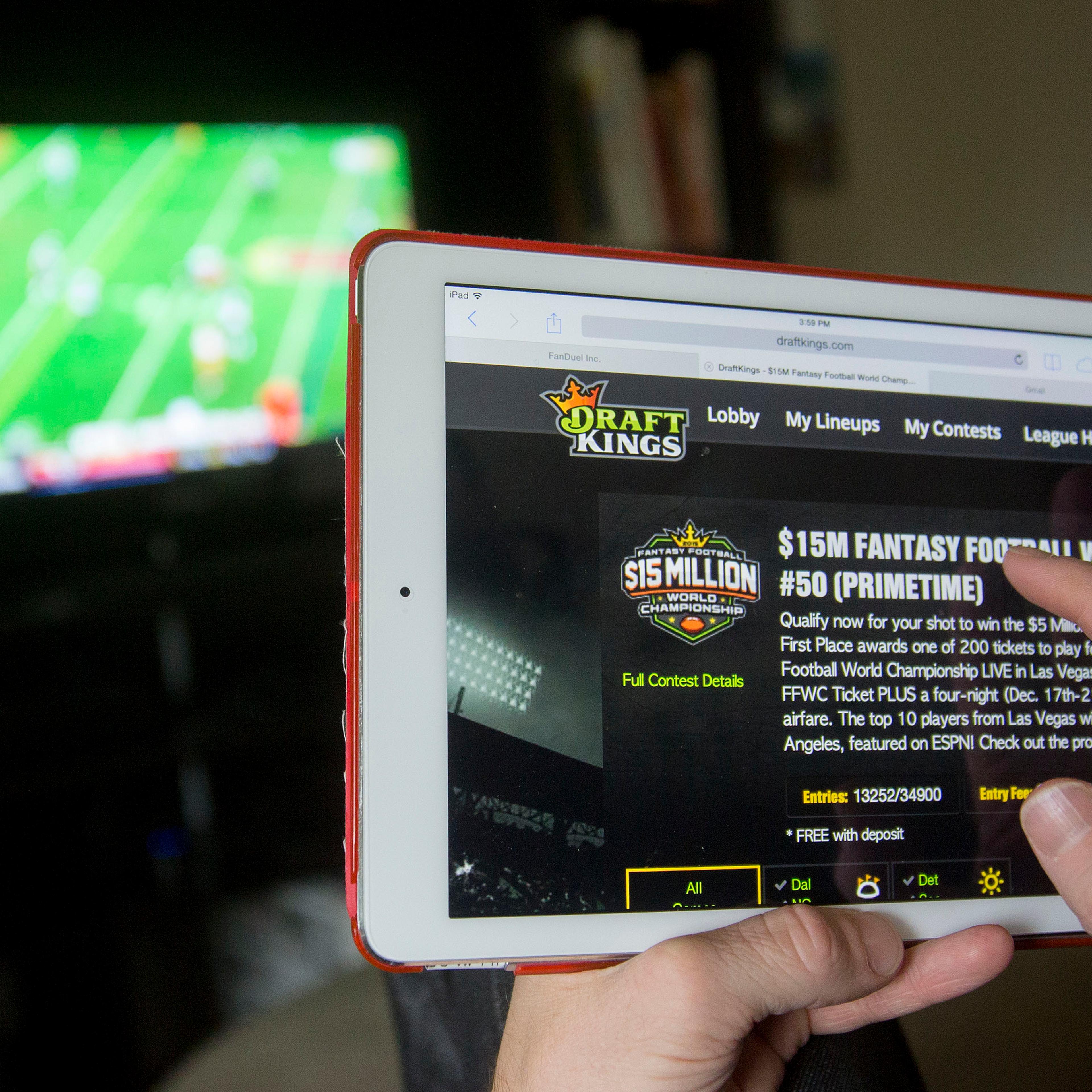 DraftKings Inc. And FanDuel Inc. Applications As Ad Spending Increases