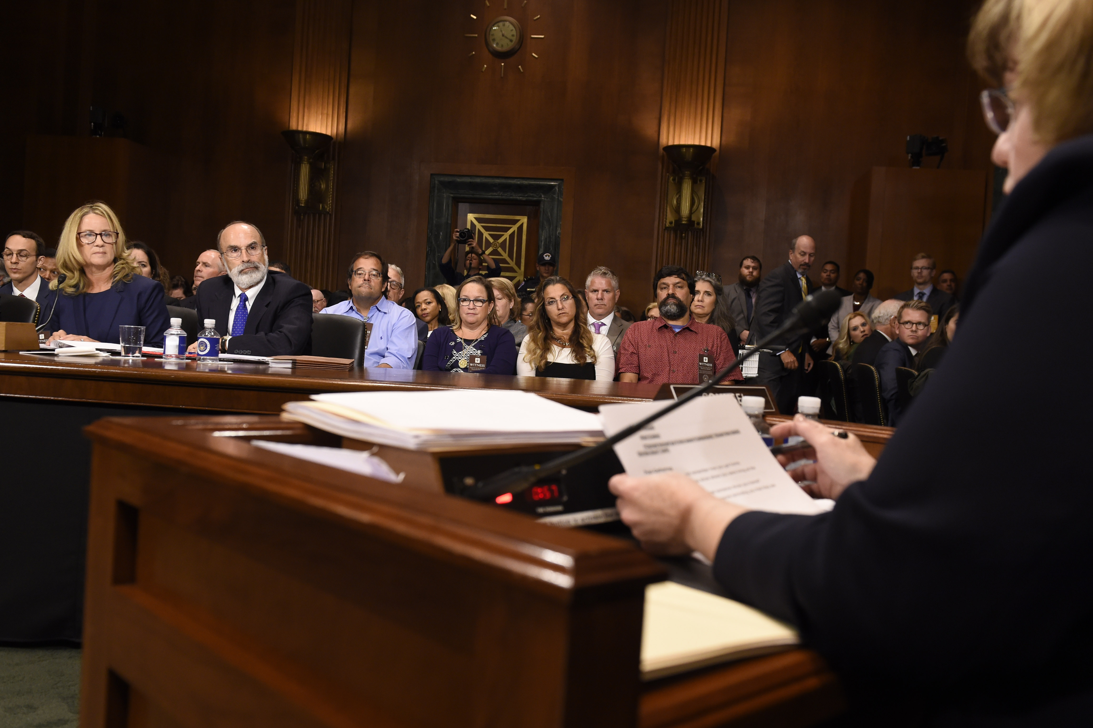 Dr. Christine Blasey Ford And Supreme Court Nominee Brett Kavanaugh Testify To Senate Judiciary Committee