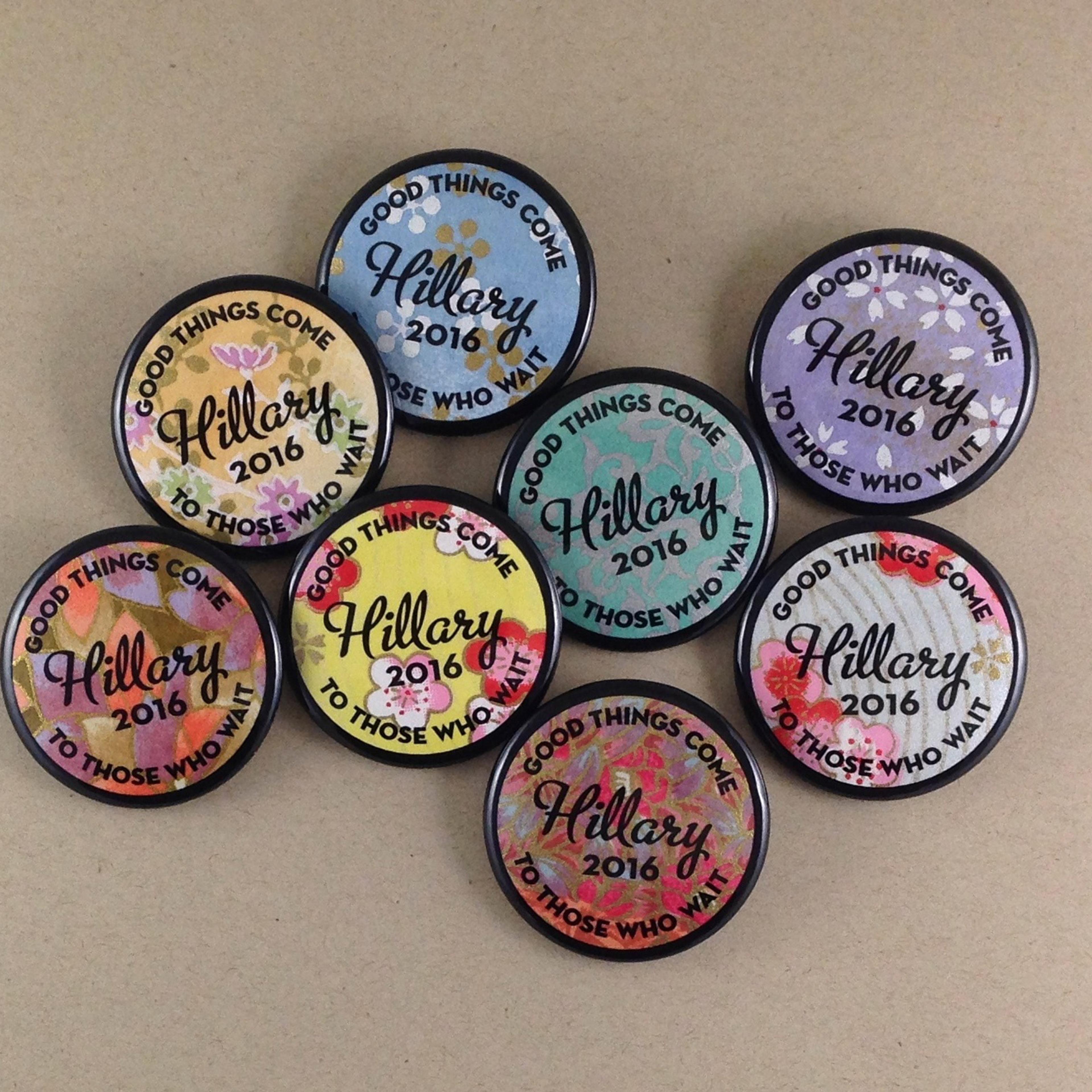 Hillary Clinton Buttons