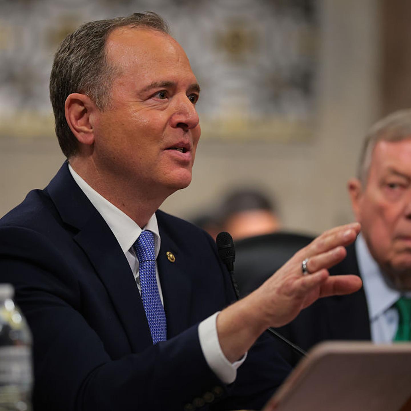 Sen. Schiff And Rep. Raskin Hold Bicameral Hearing On Trump's Justice Department