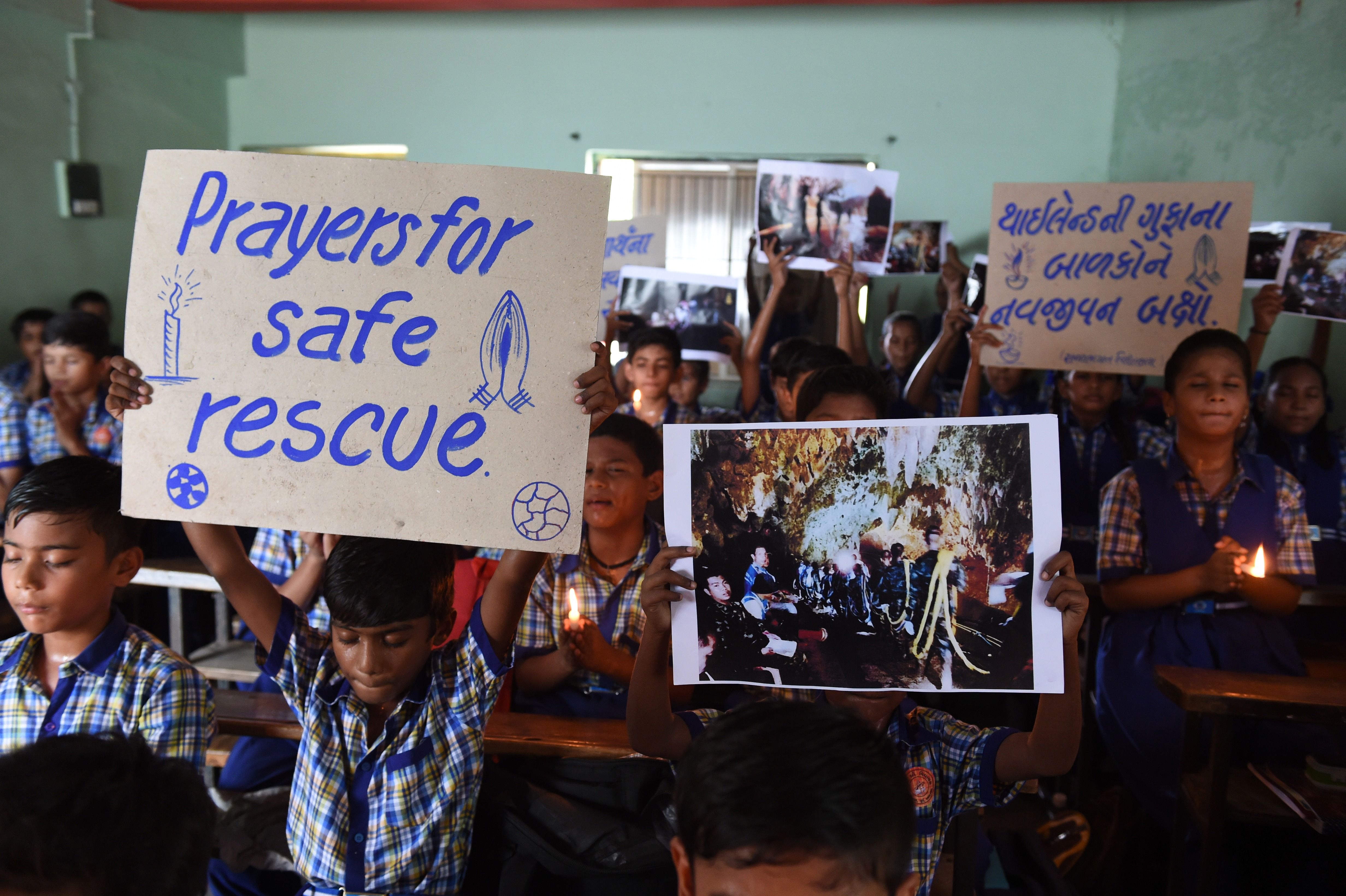 INDIA-THAILAND-CAVE-ACCIDENT