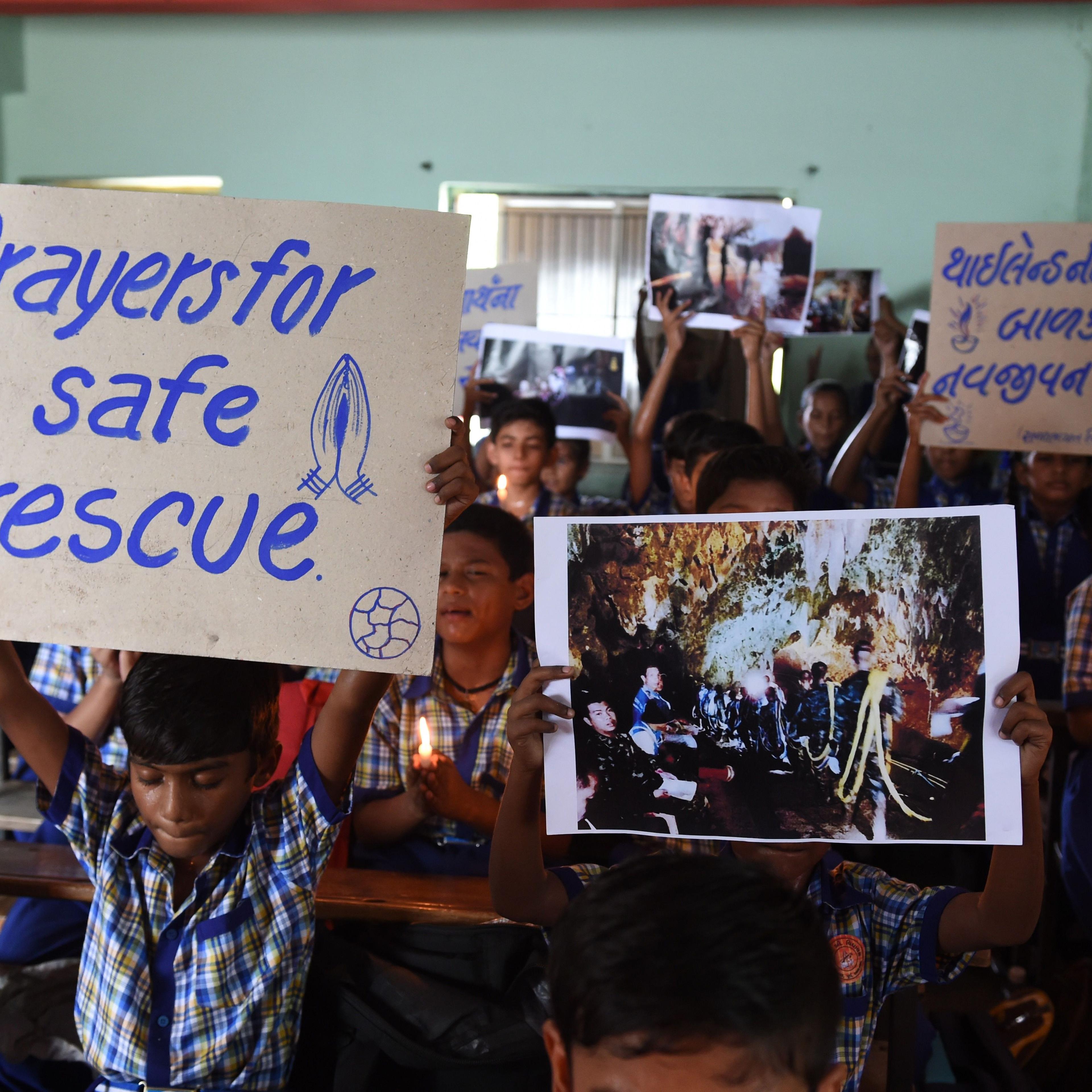 INDIA-THAILAND-CAVE-ACCIDENT