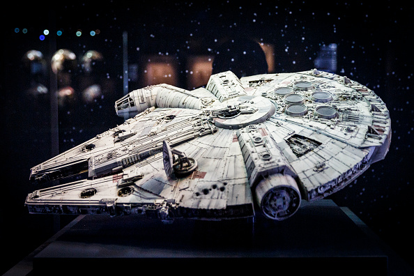 An original model of the Millennium Falcon