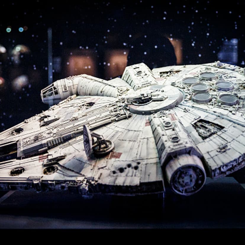 An original model of the Millennium Falcon