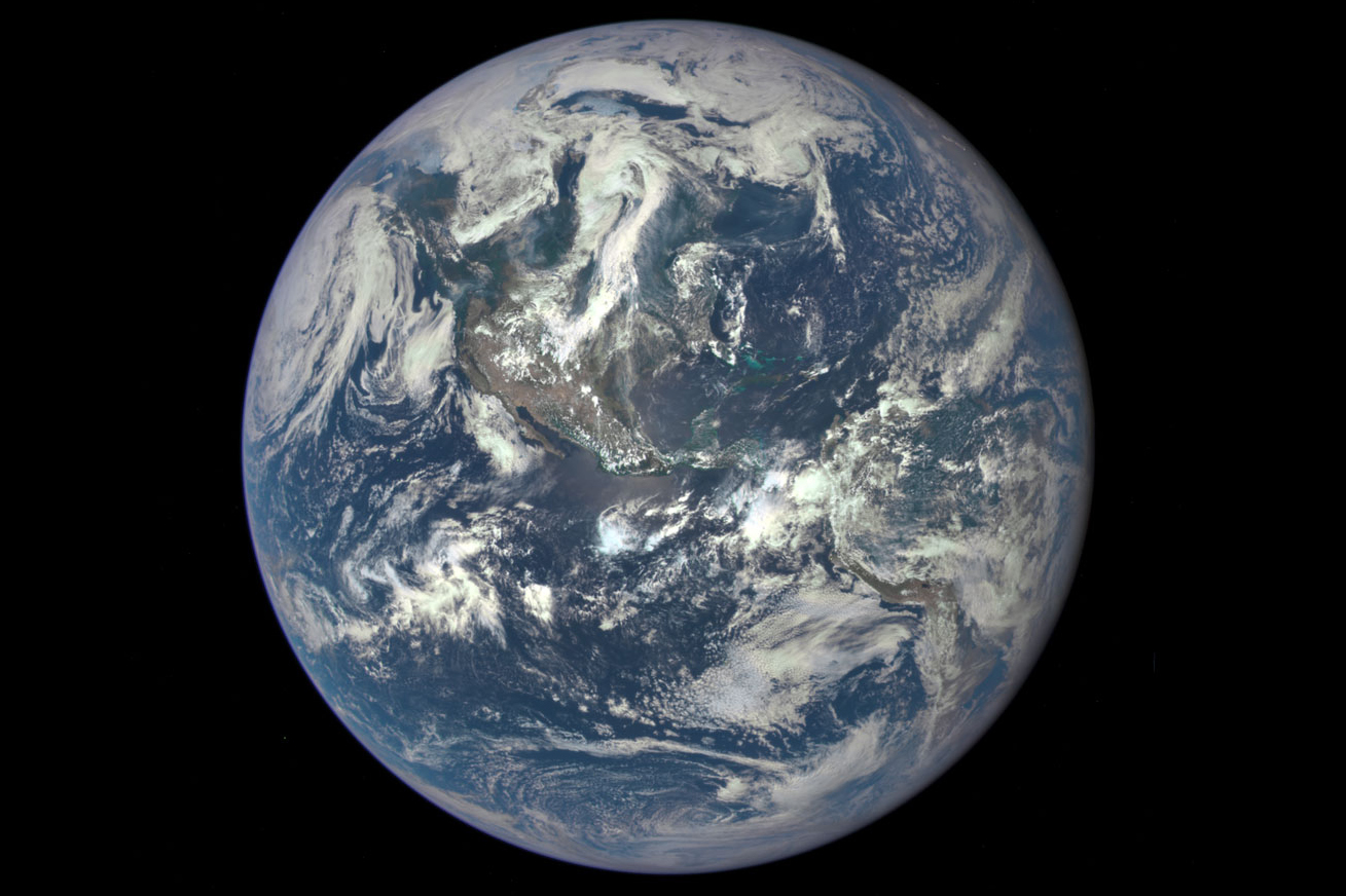 Earth Blue Marble DSCOVR