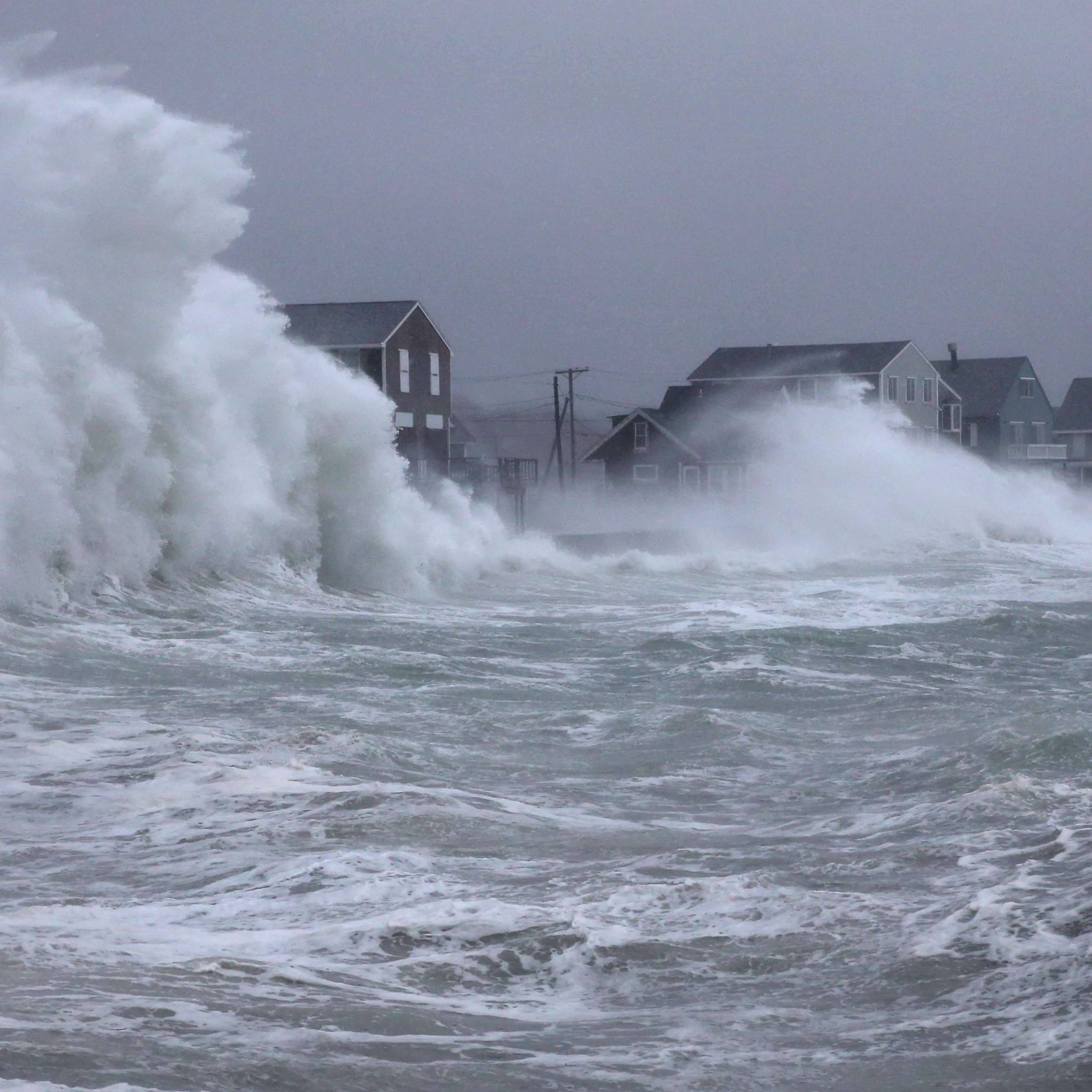 Nor'easter Storm Hits Massachusetts