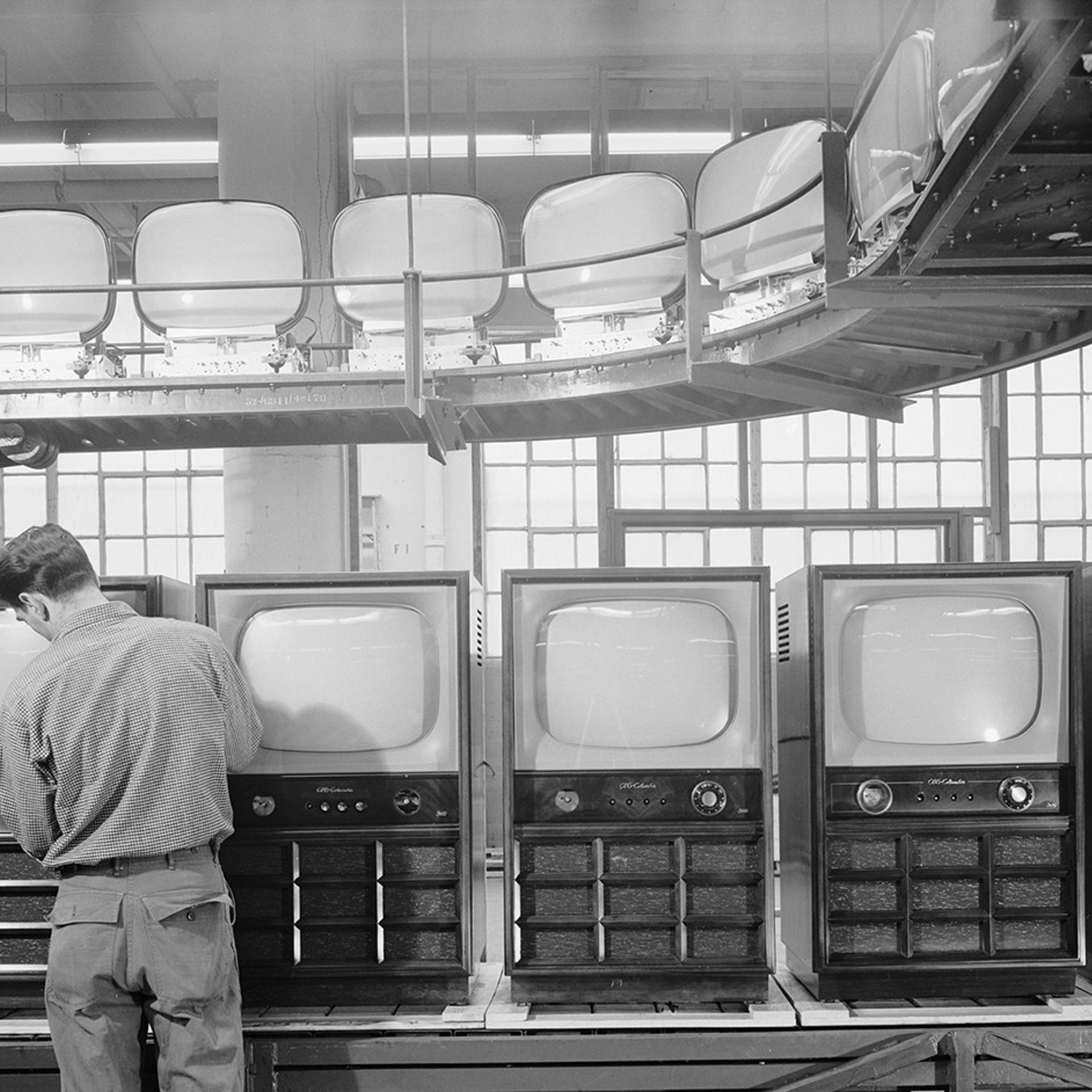 CBS Columbia, Long Island City, N.Y., 1953