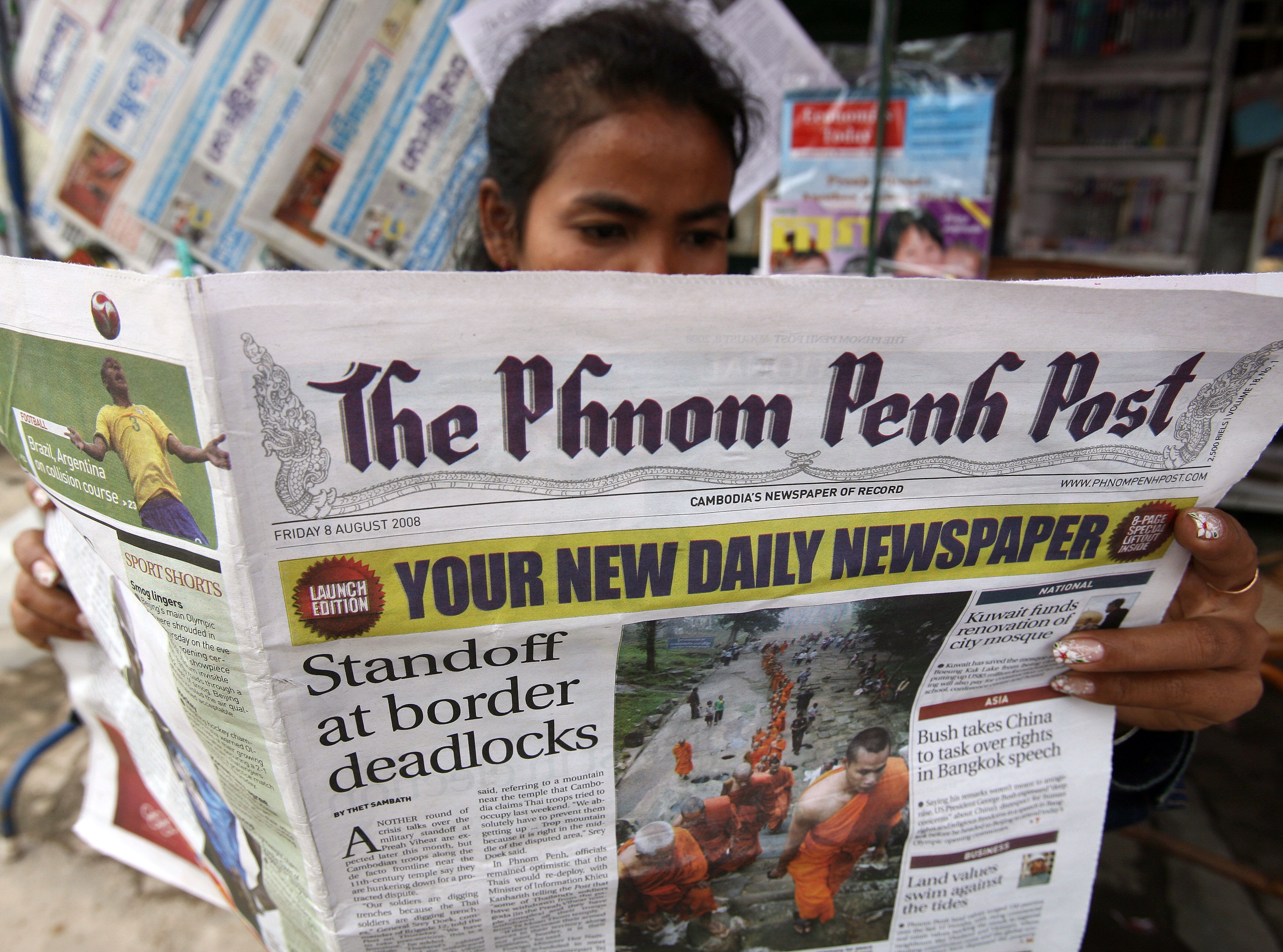 CAMBODIA-ECONOMY-MEDIA