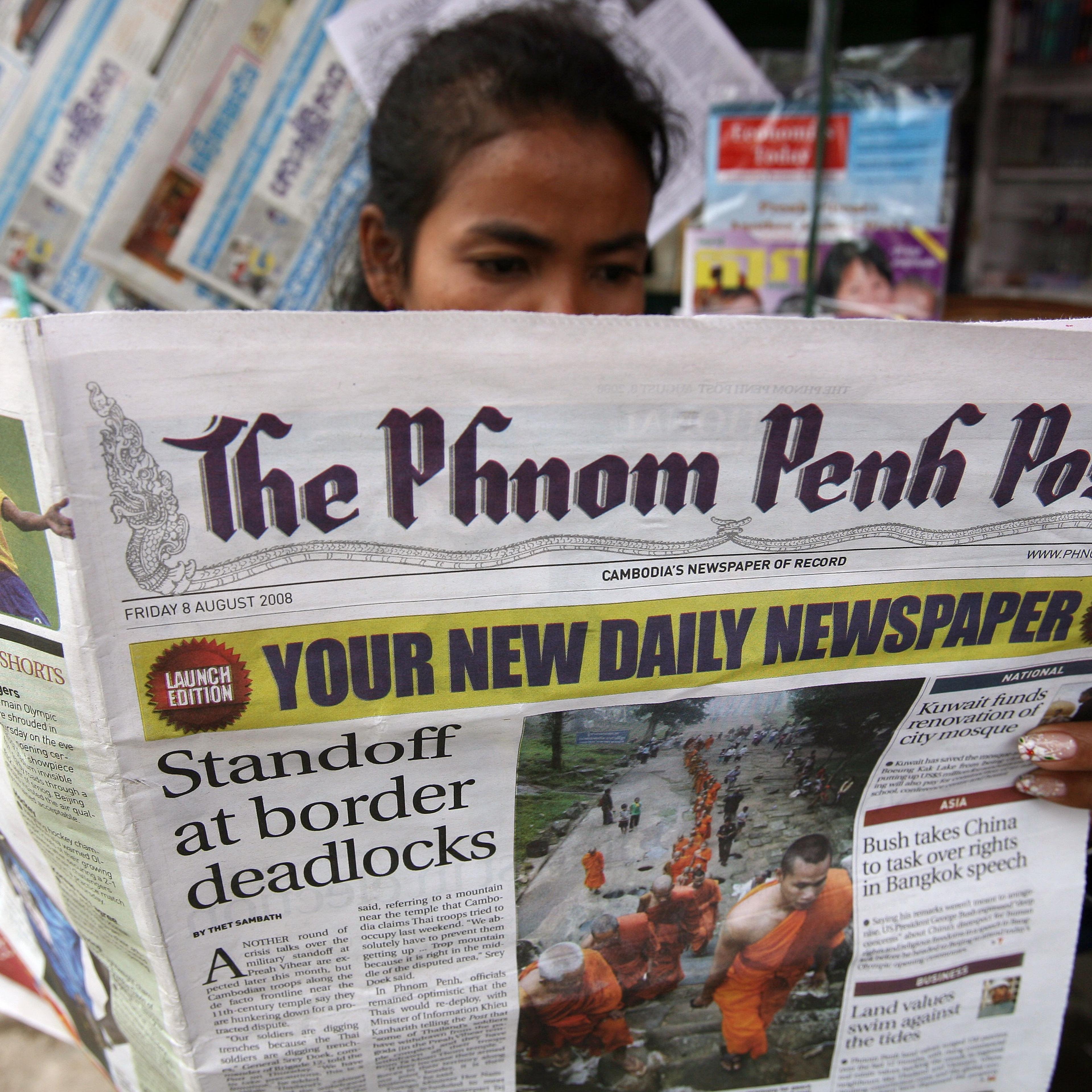 CAMBODIA-ECONOMY-MEDIA