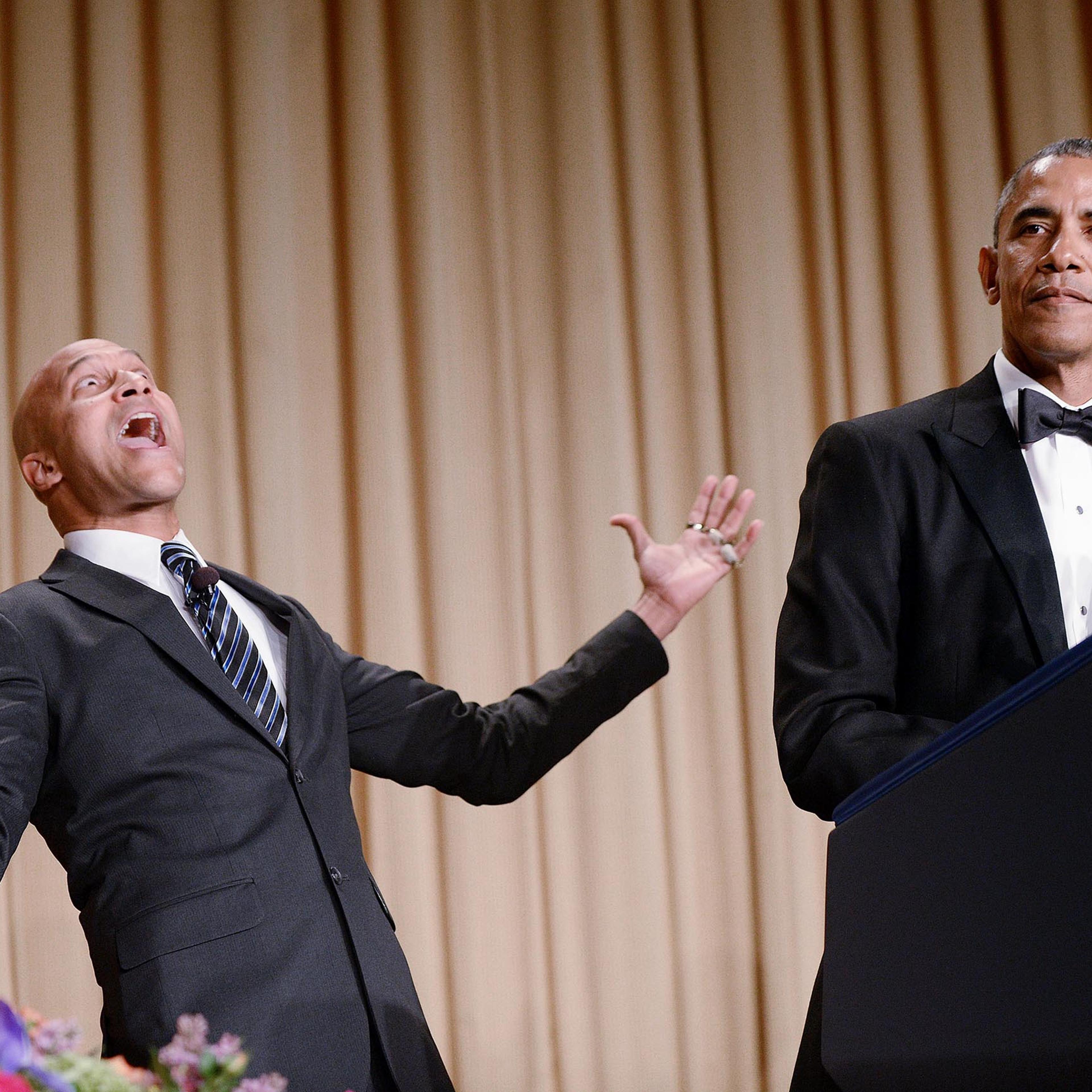 Barack Obama Addresses White House Correspondents Dinner