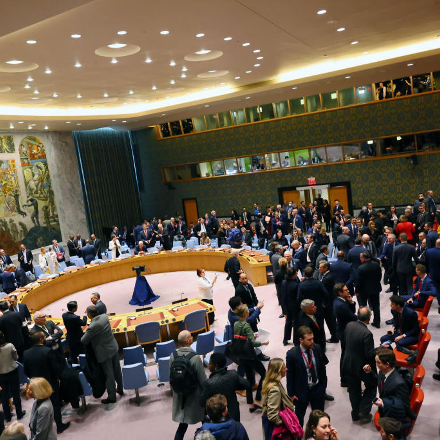 Secretary Blinken Attends United Nations Security Council Meeting On Ukraine