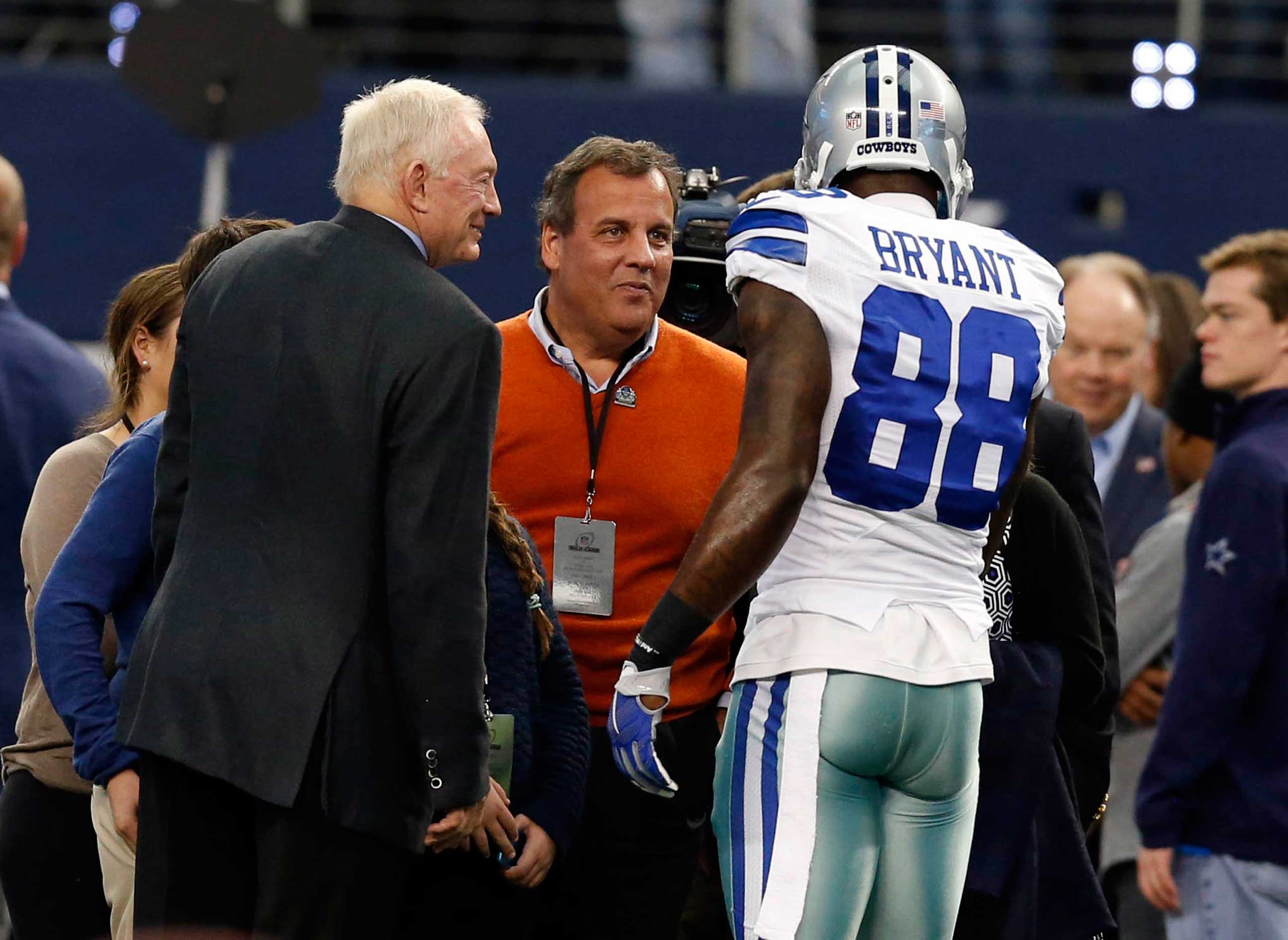 Chris Christie Dallas Cowboys