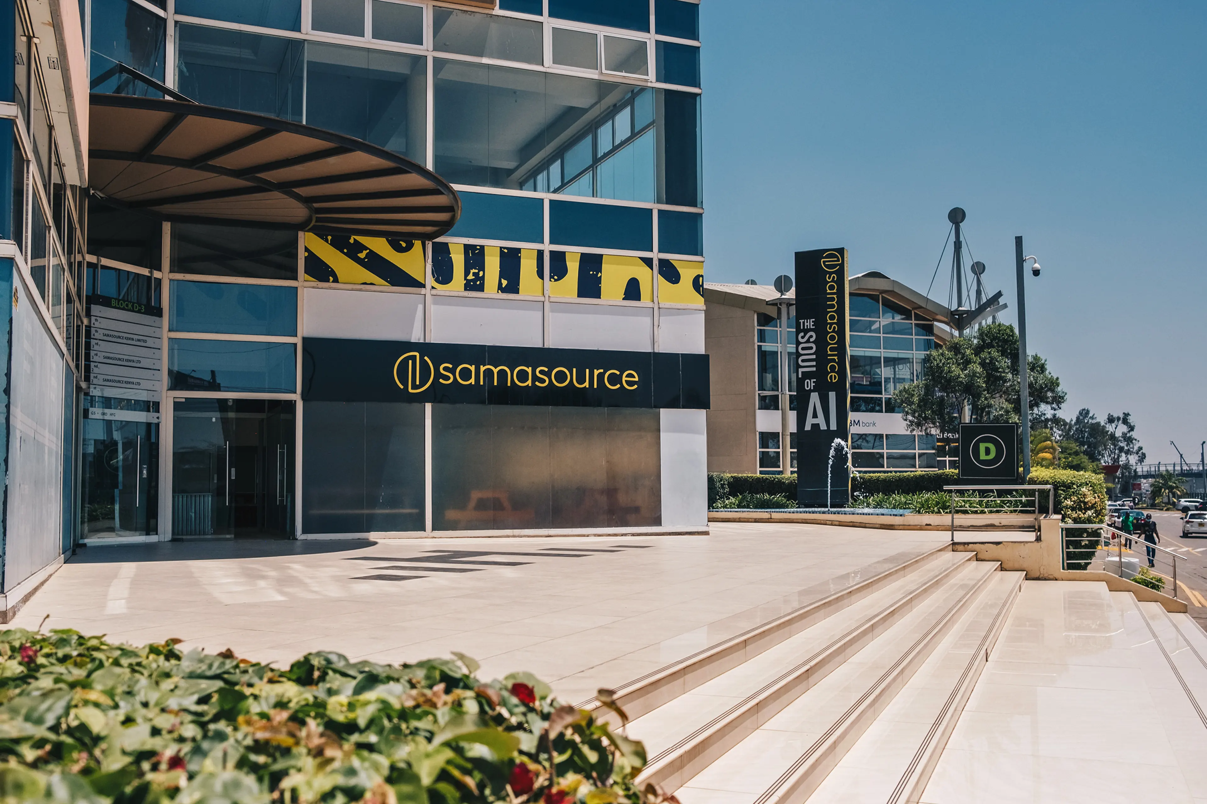 The Sama office in Nairobi, Kenya on Feb 10, 2022.
