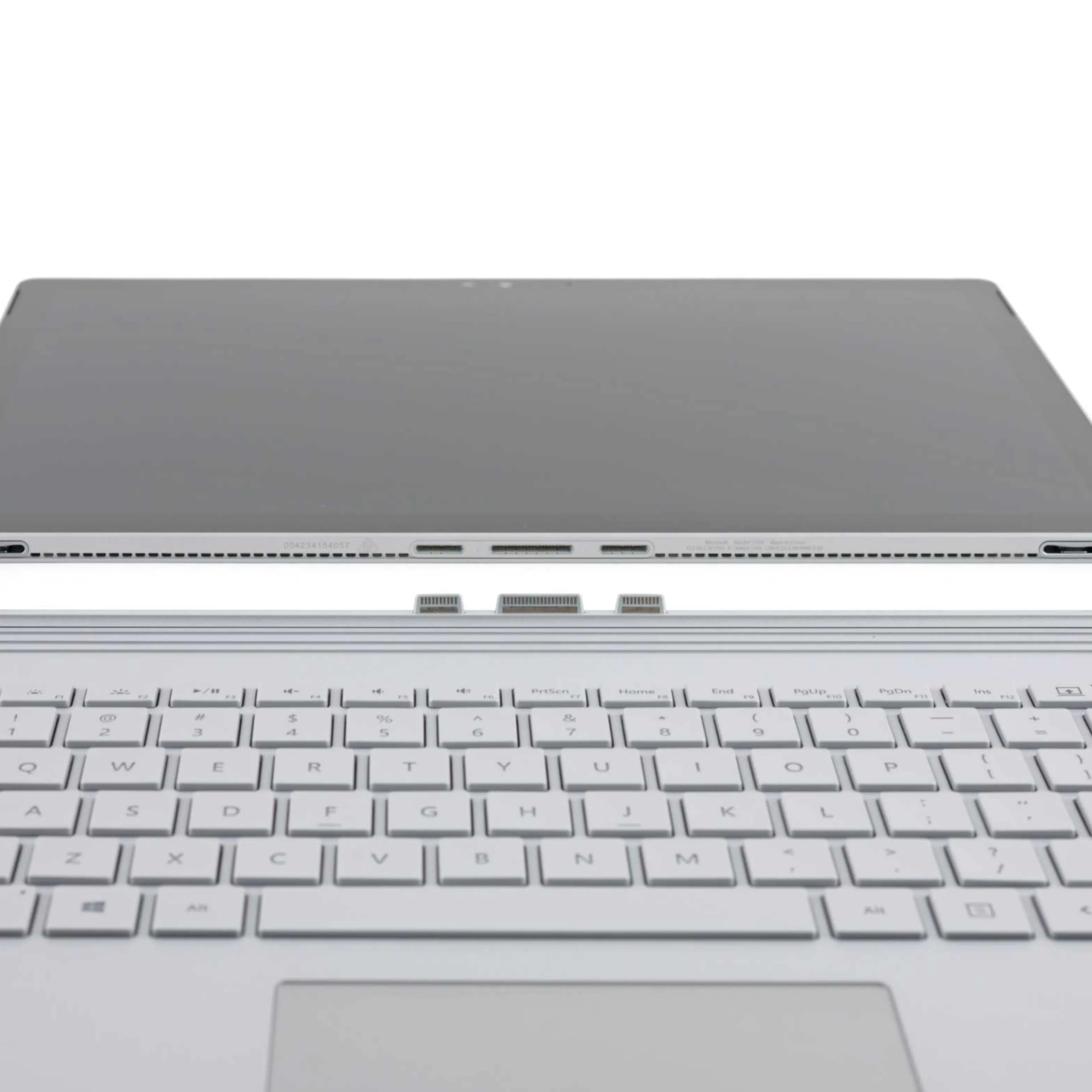 The Surface Book's display is detached from the base.