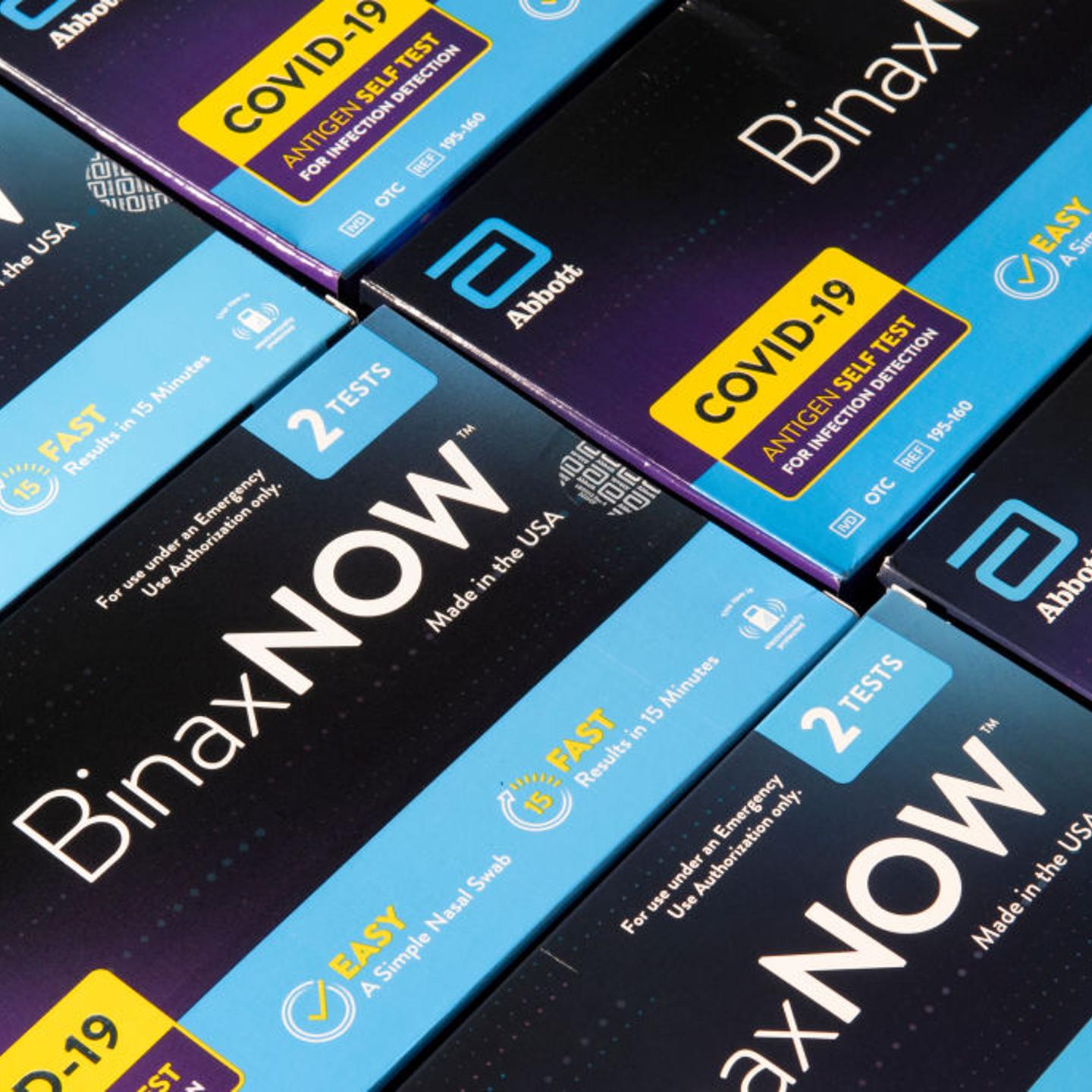 COVID-19 at-home test kits