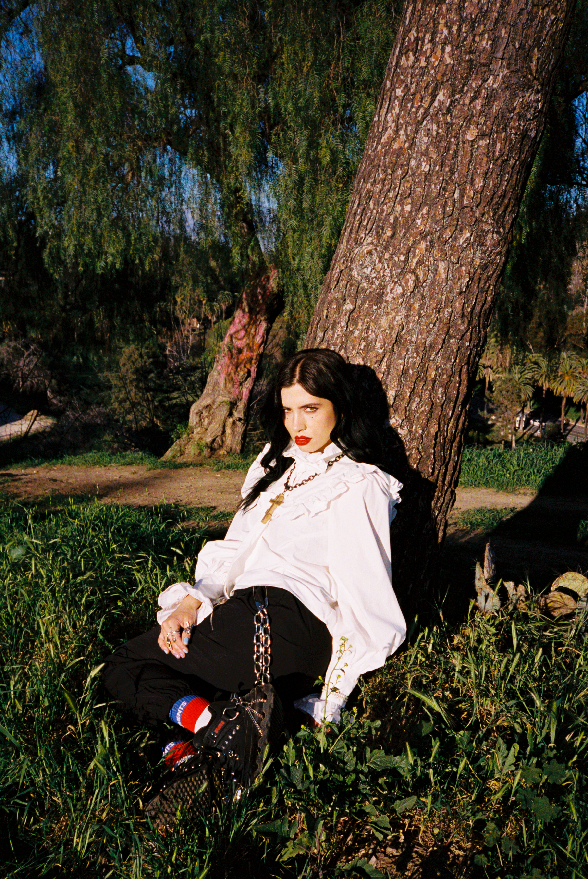 Nadya Tolokonnikova photographed on February 10th 2022.